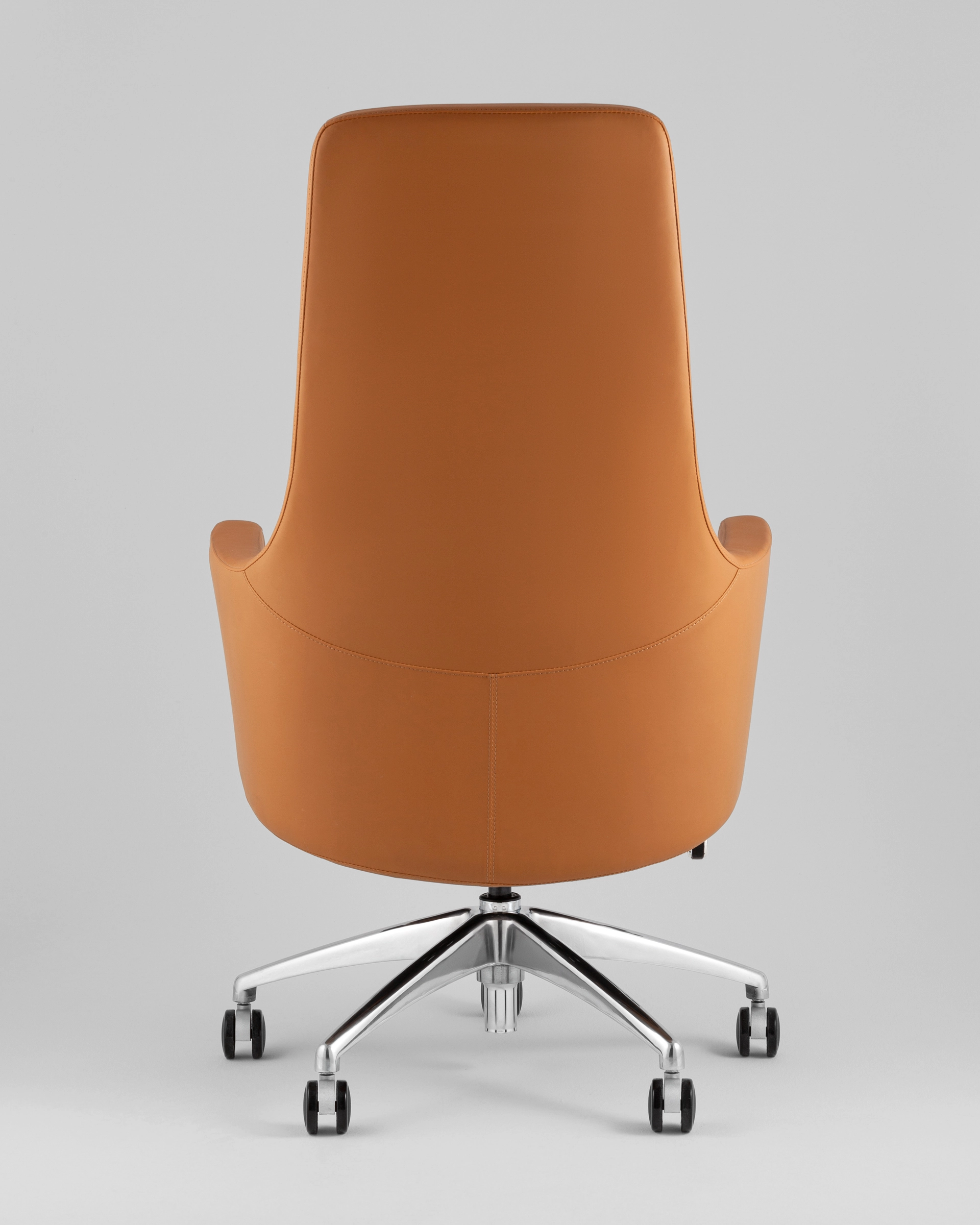 Кресло руководителя TopChairs Ferris коричневое