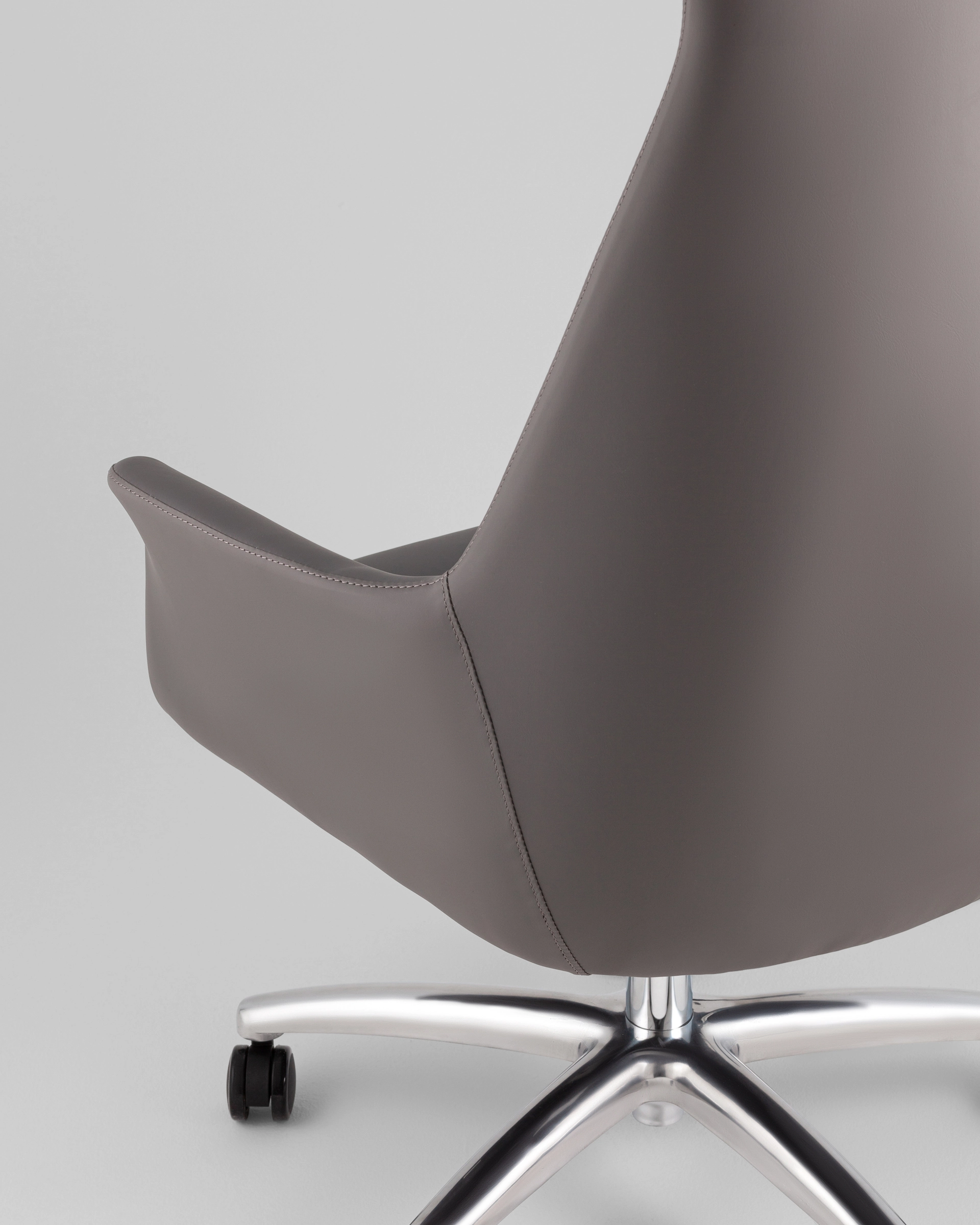 Кресло руководителя TopChairs Viking NEW серое