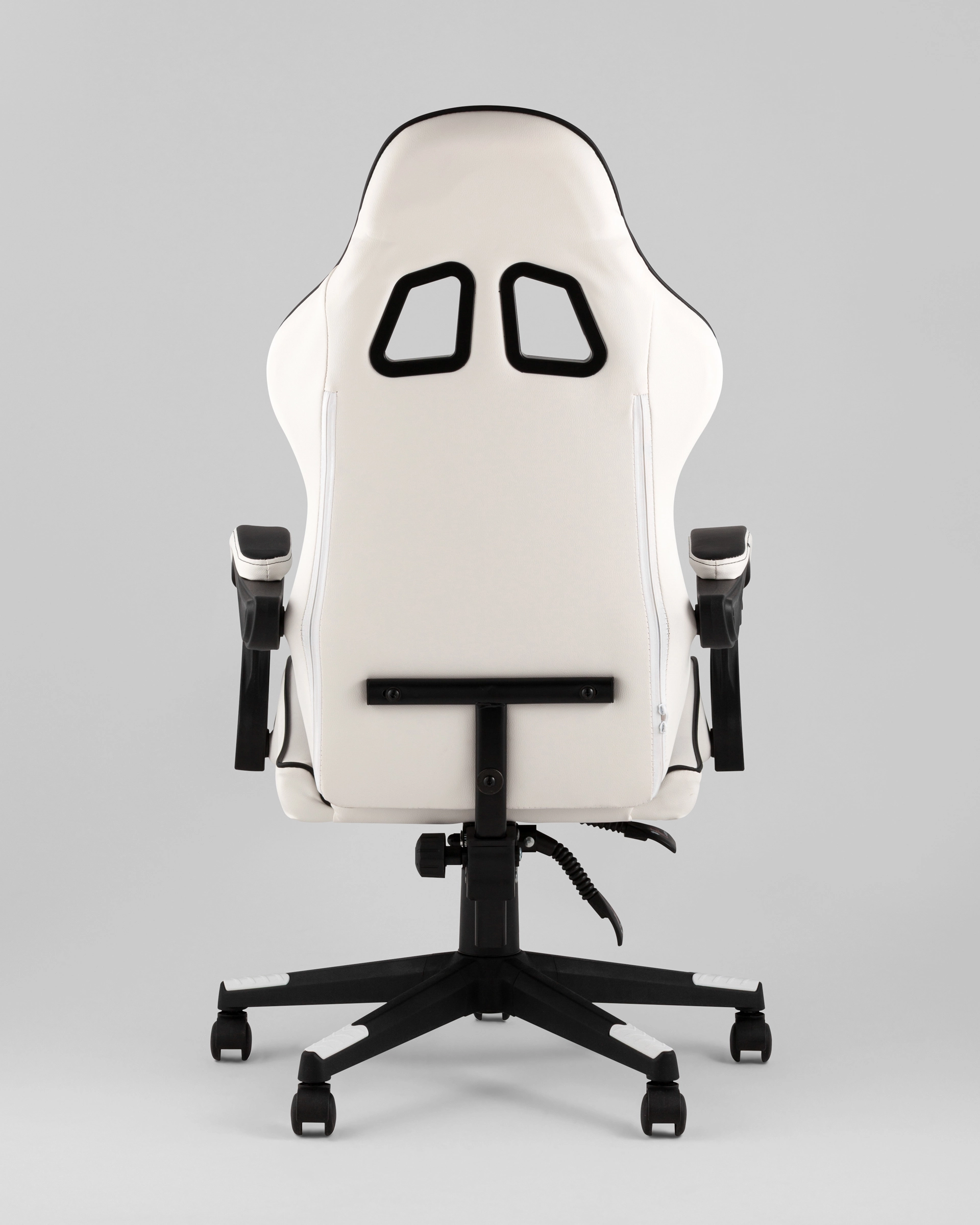 Кресло спортивное TopChairs Shadow бело-черный