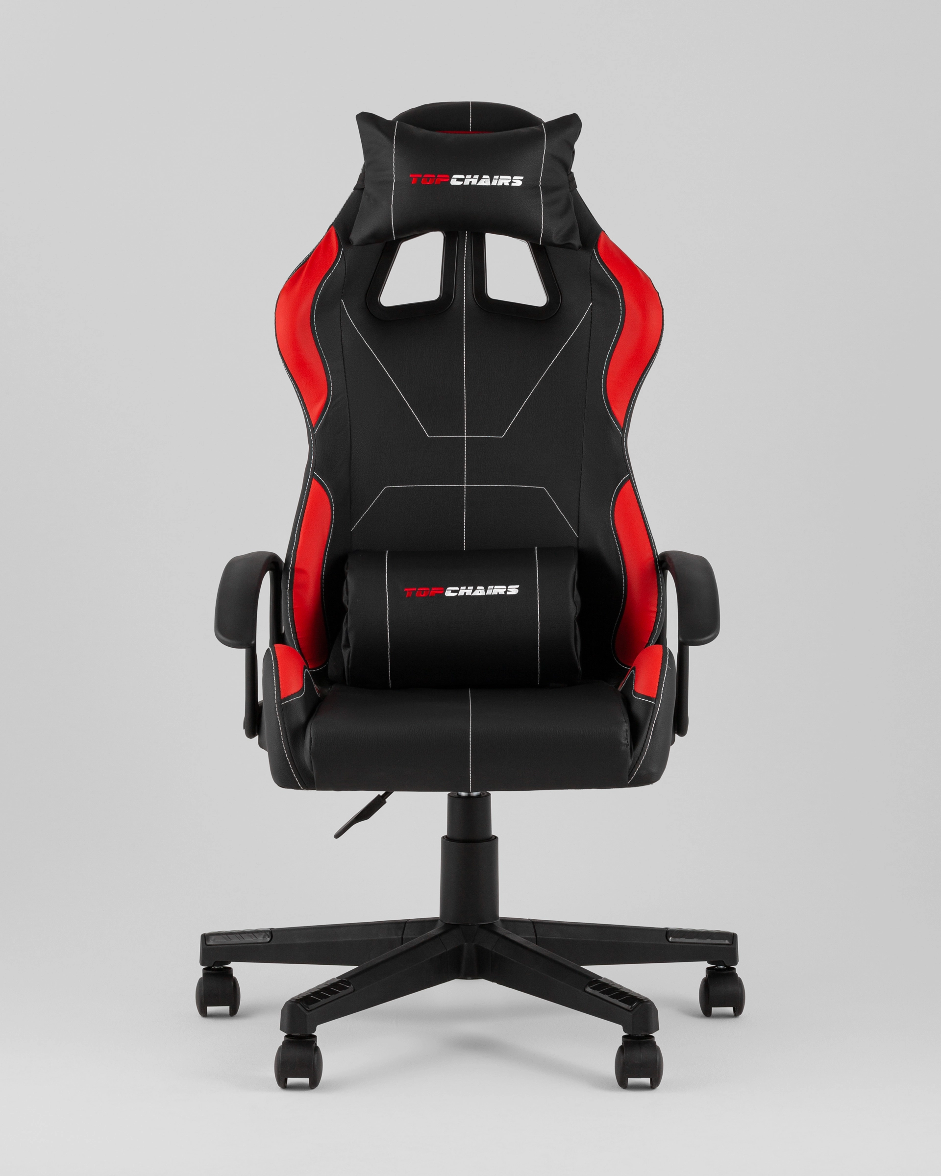 Кресло спортивное TopChairs Wyvern черно-красный
