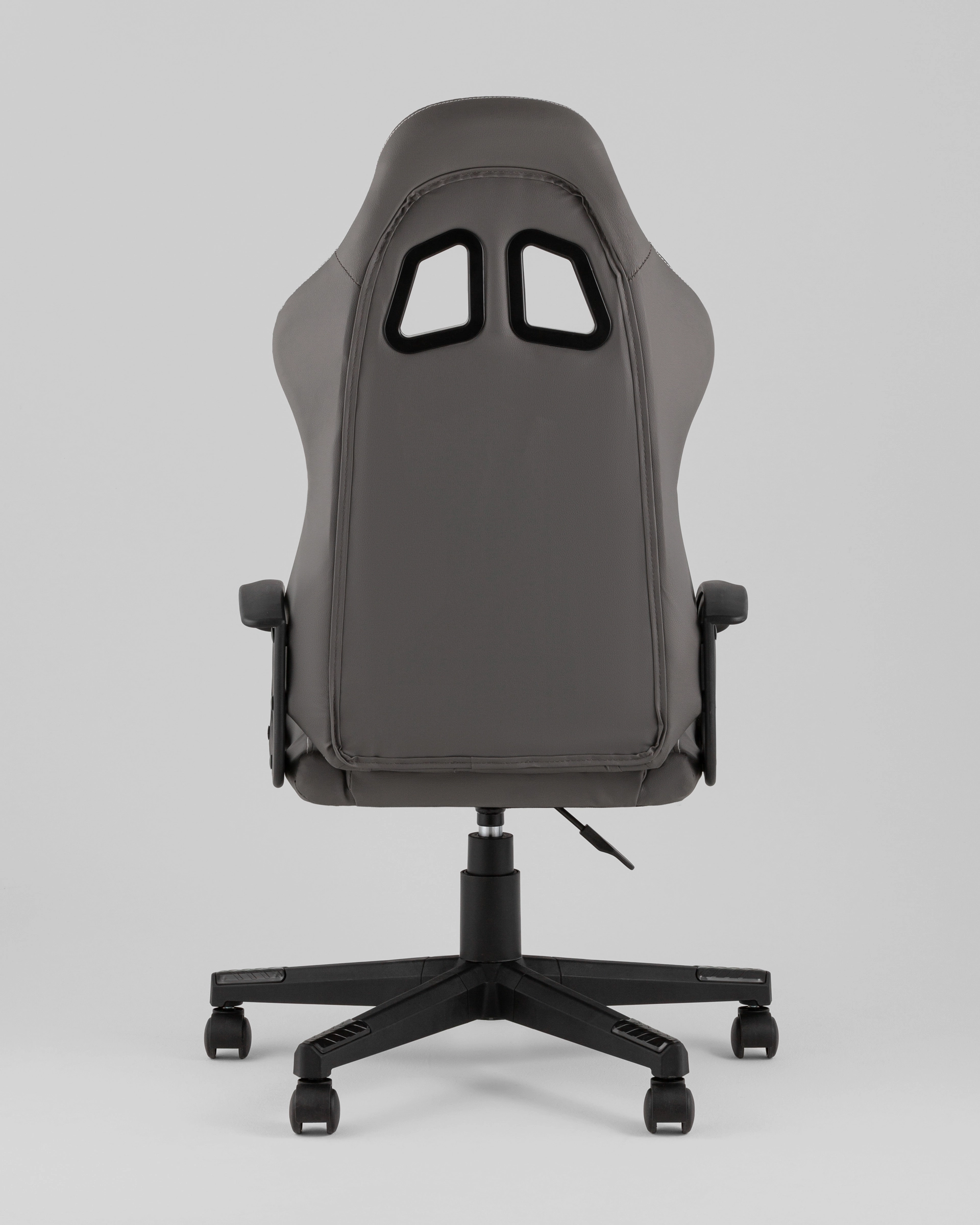 Кресло спортивное TopChairs Wyvern серо-черный