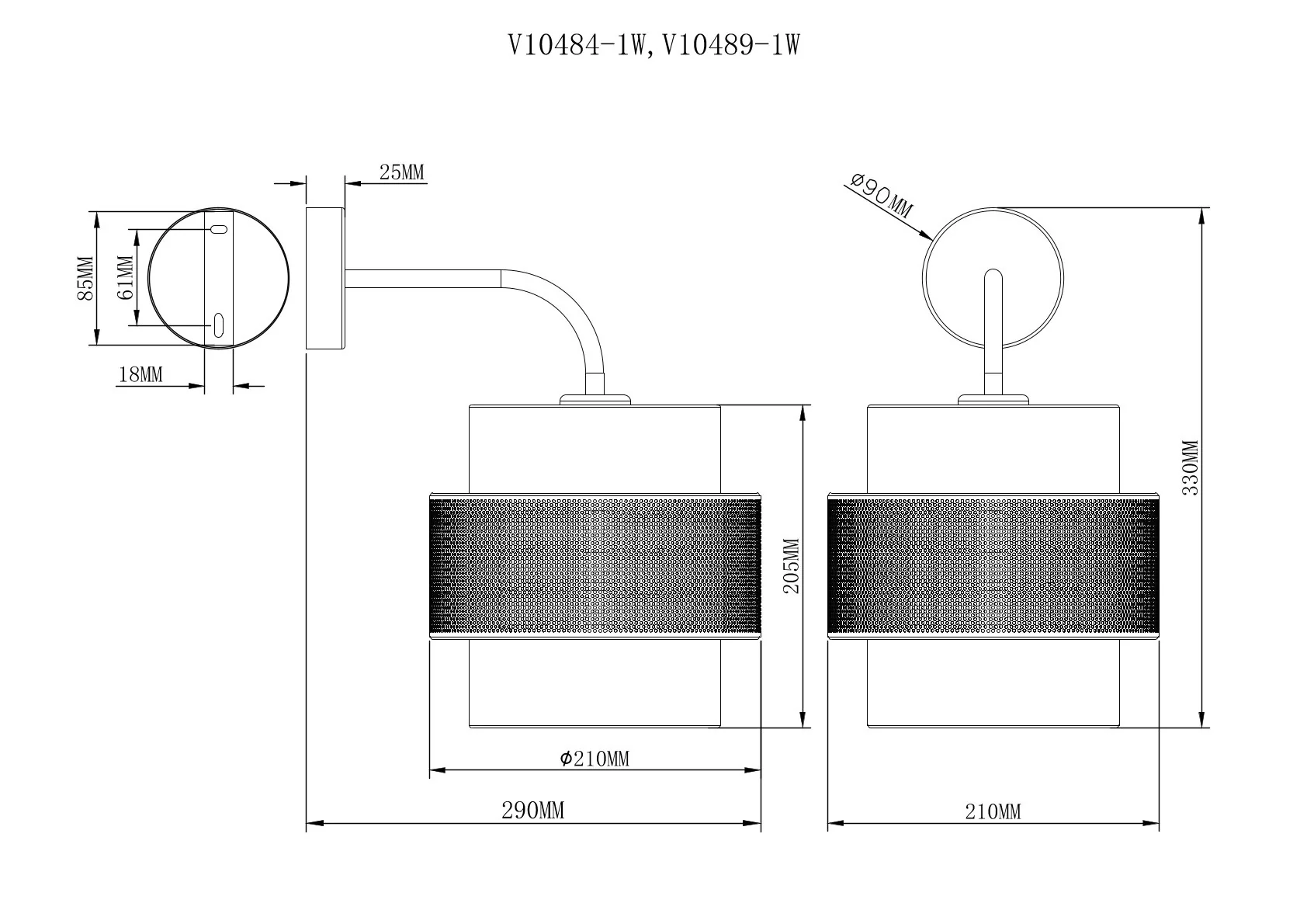 Бра Moderli V10484-1W Gela
