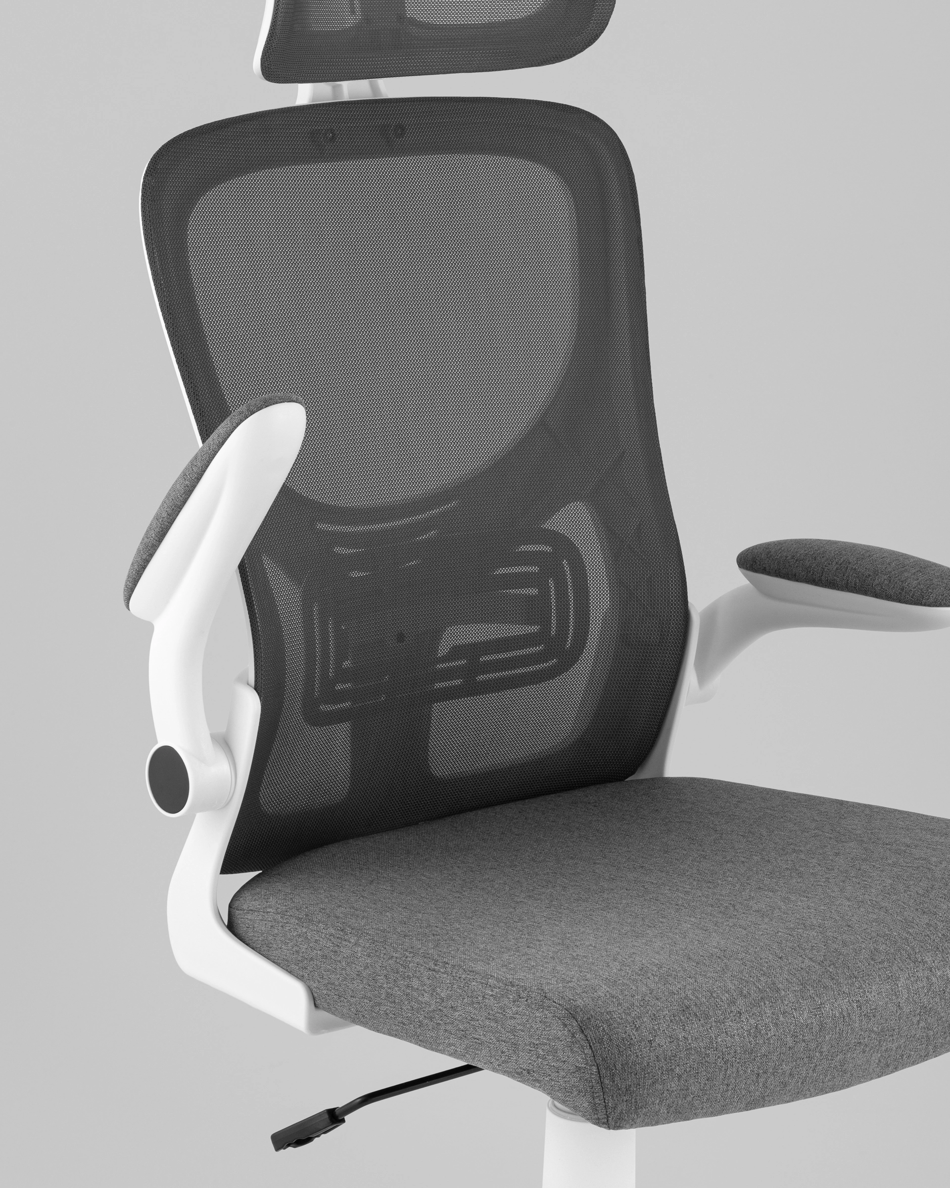 Кресло офисное TopChairs Airone серый ткань