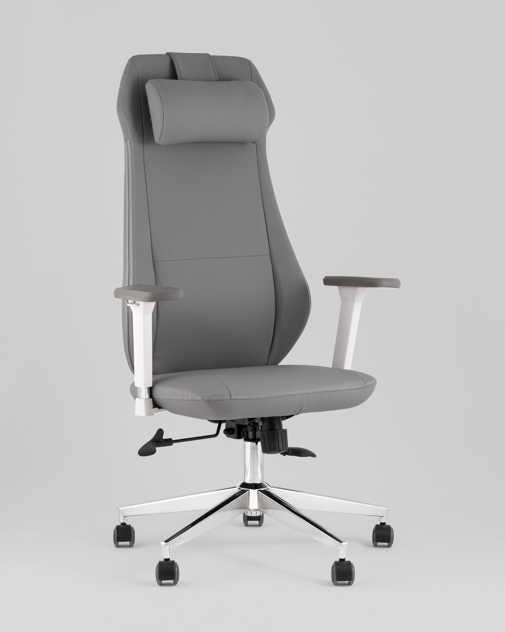 Кресло руководителя TopChairs Trophey серый