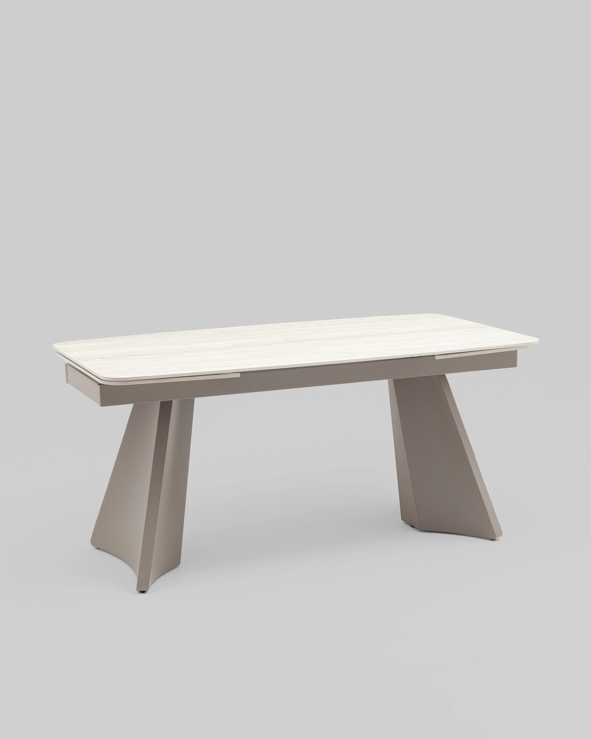 Стол обеденный Eliora 160-240*90 серая керамика
