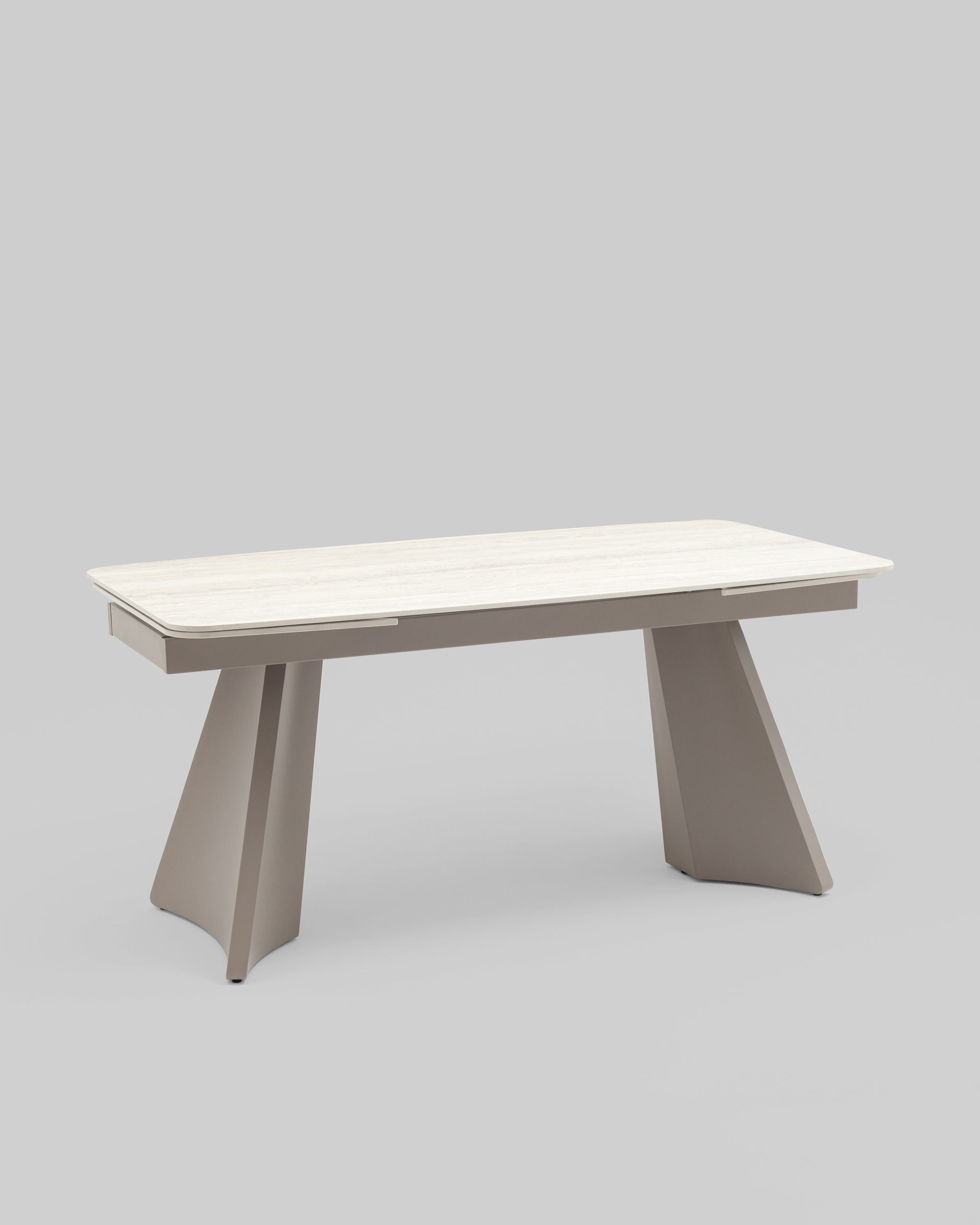 Стол обеденный Eliora 160-240*90 серая керамика