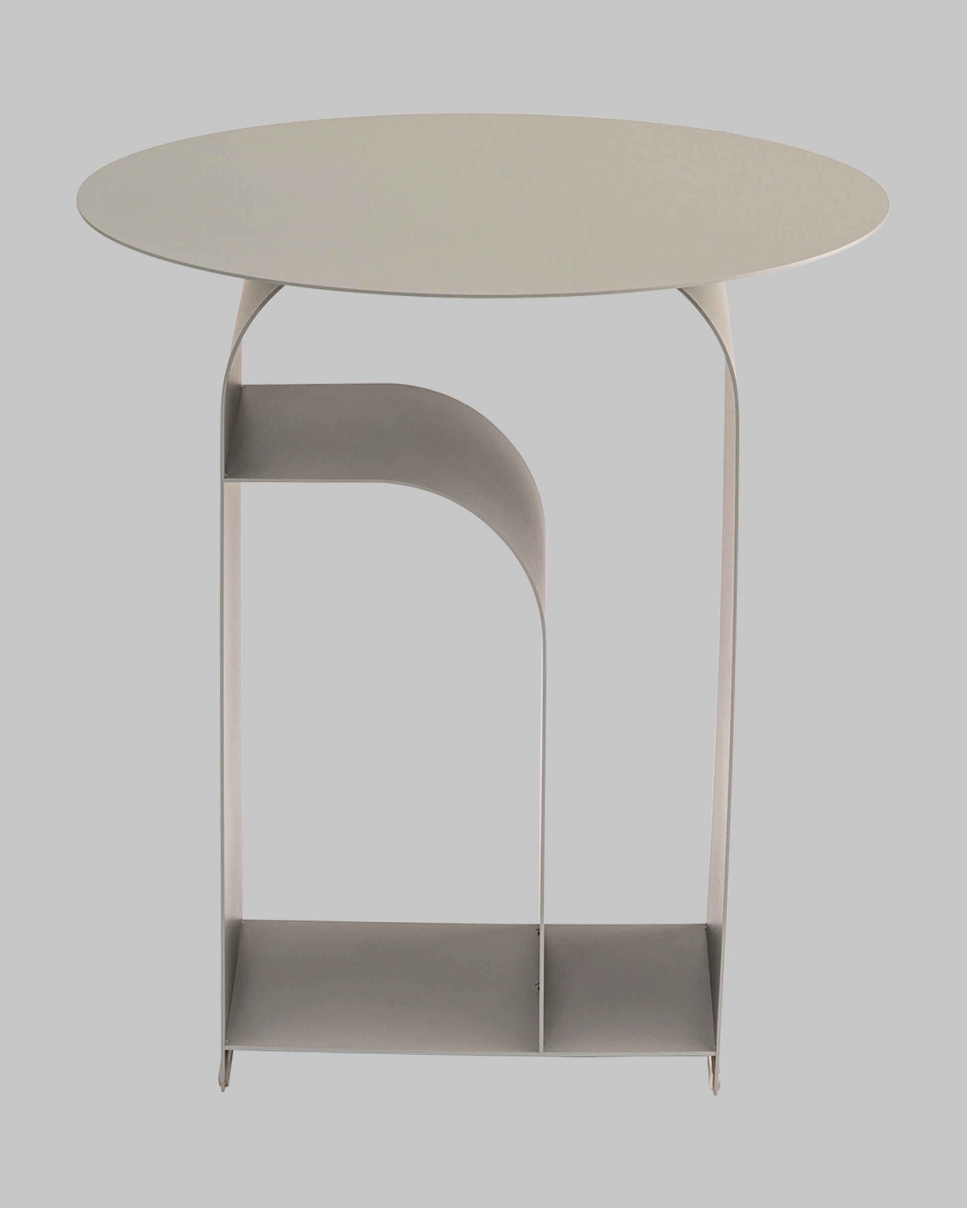 Журнальный столик Arwel металл серый