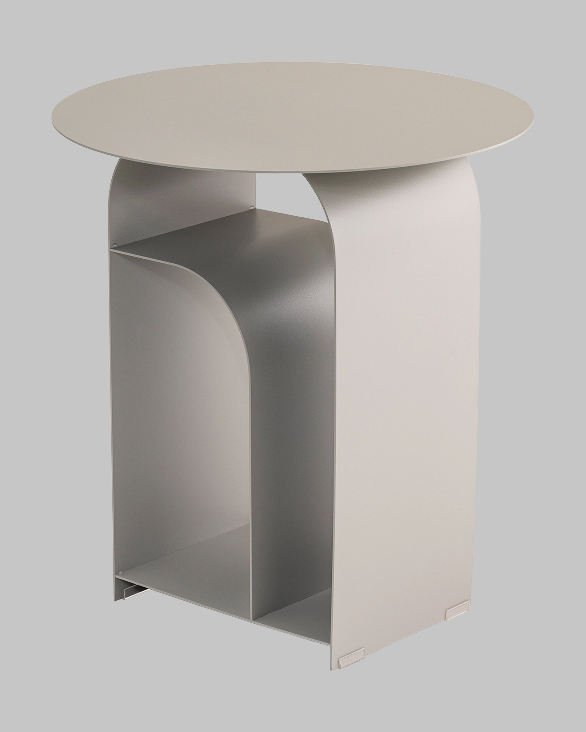 Журнальный столик Arwel металл серый