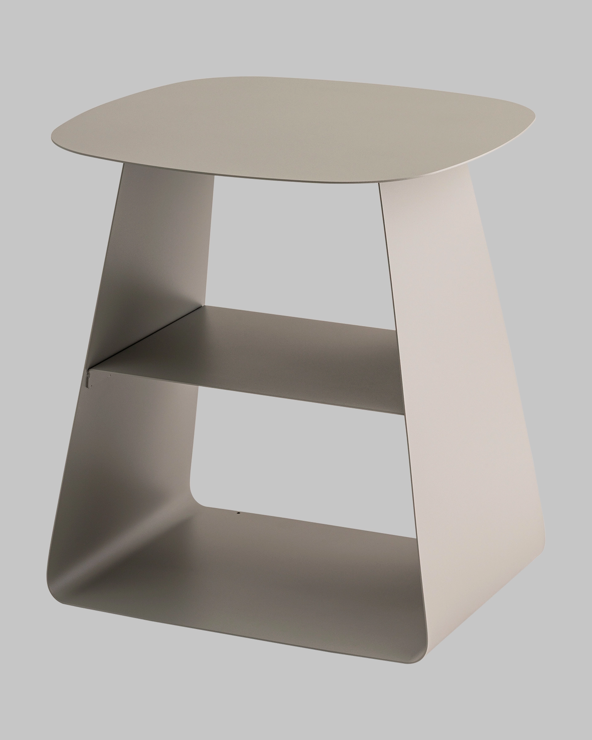 Журнальный столик Leyre металл серый