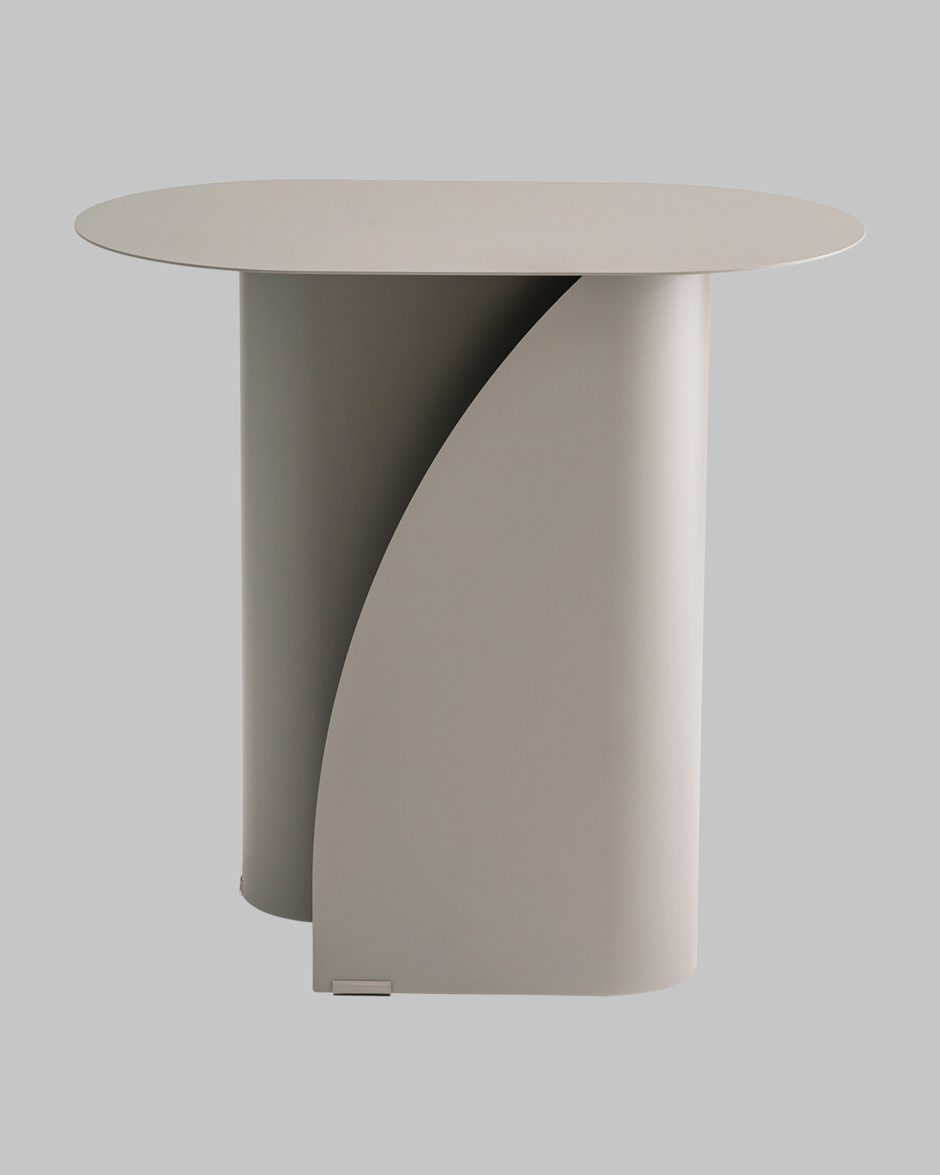 Журнальный столик Yvaine металл серый