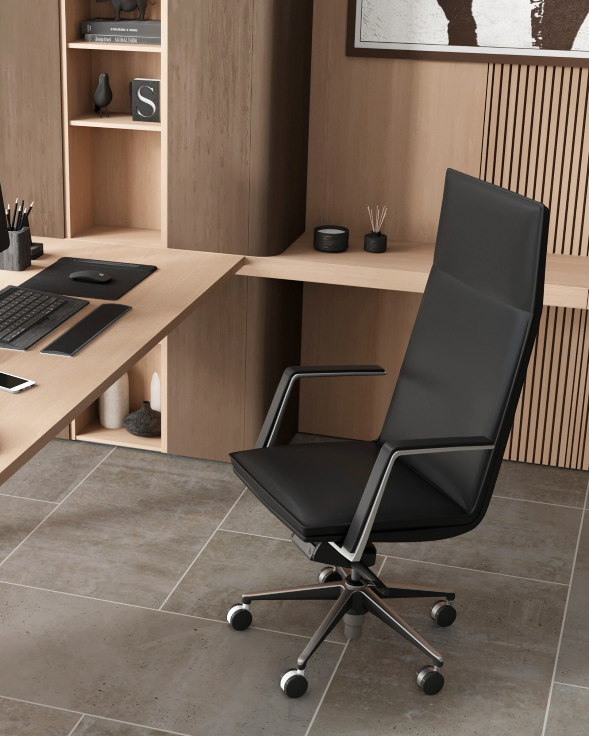 Кресло руководителя TopChairs Arrow черный