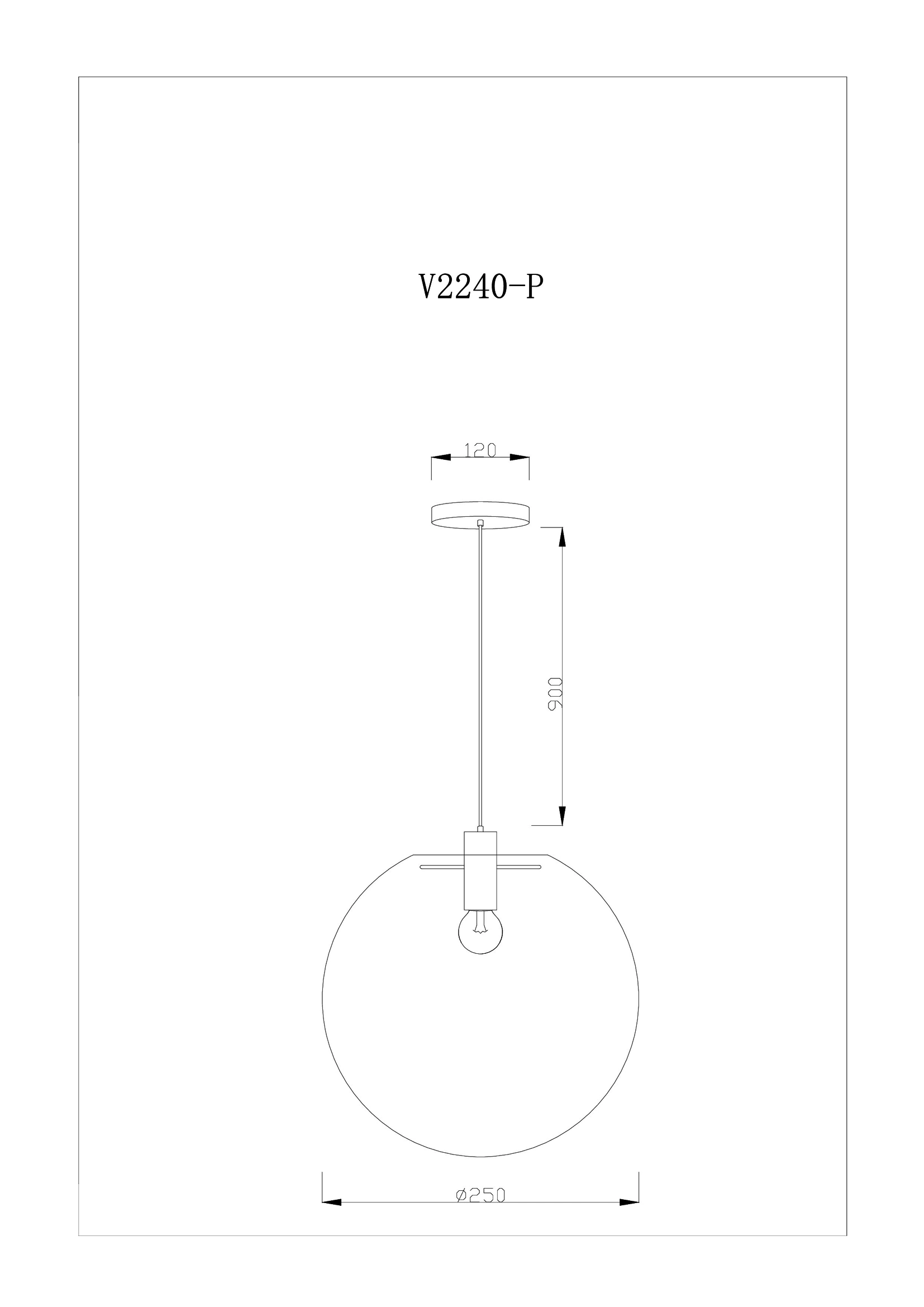 Светильник подвесной Moderli V11542-1P Aurora