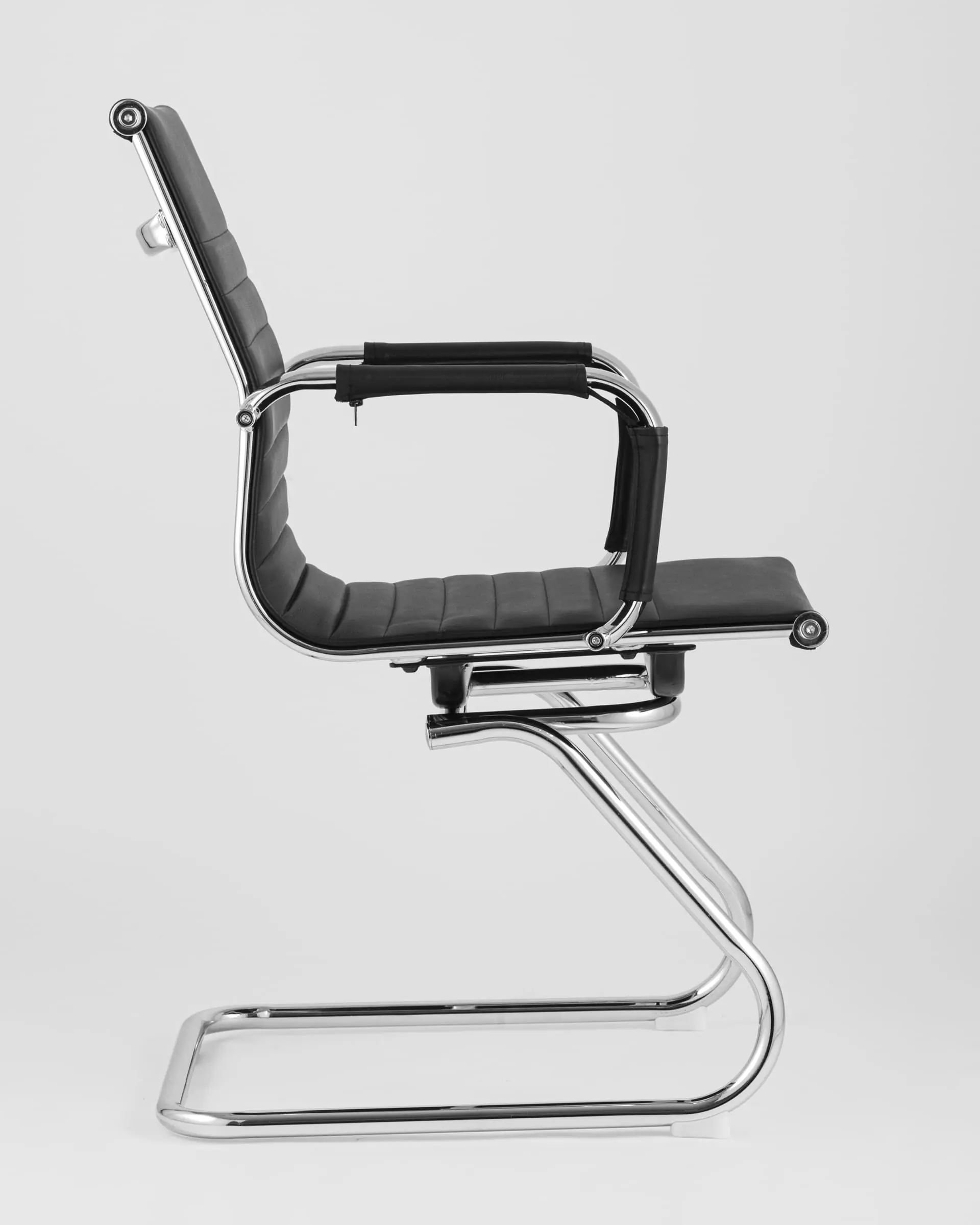 Кресло для посетителей TopChairs Visit черное 2 шт.