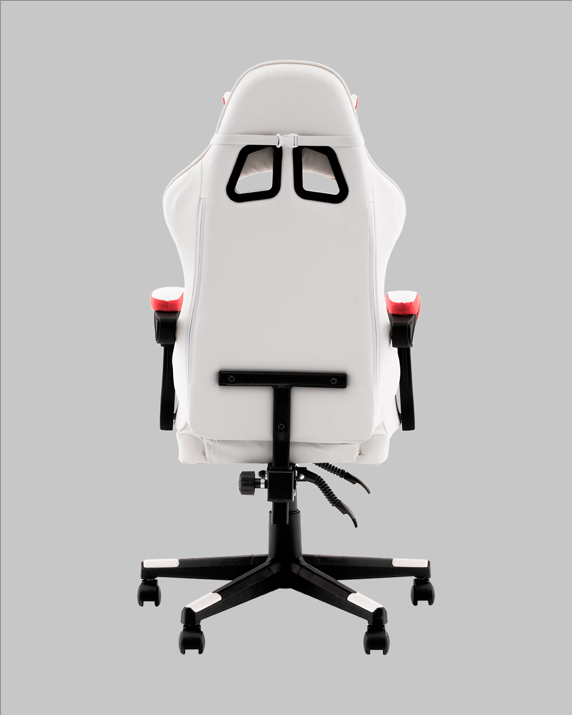 Кресло спортивное TopChairs Phantom бело-красный
