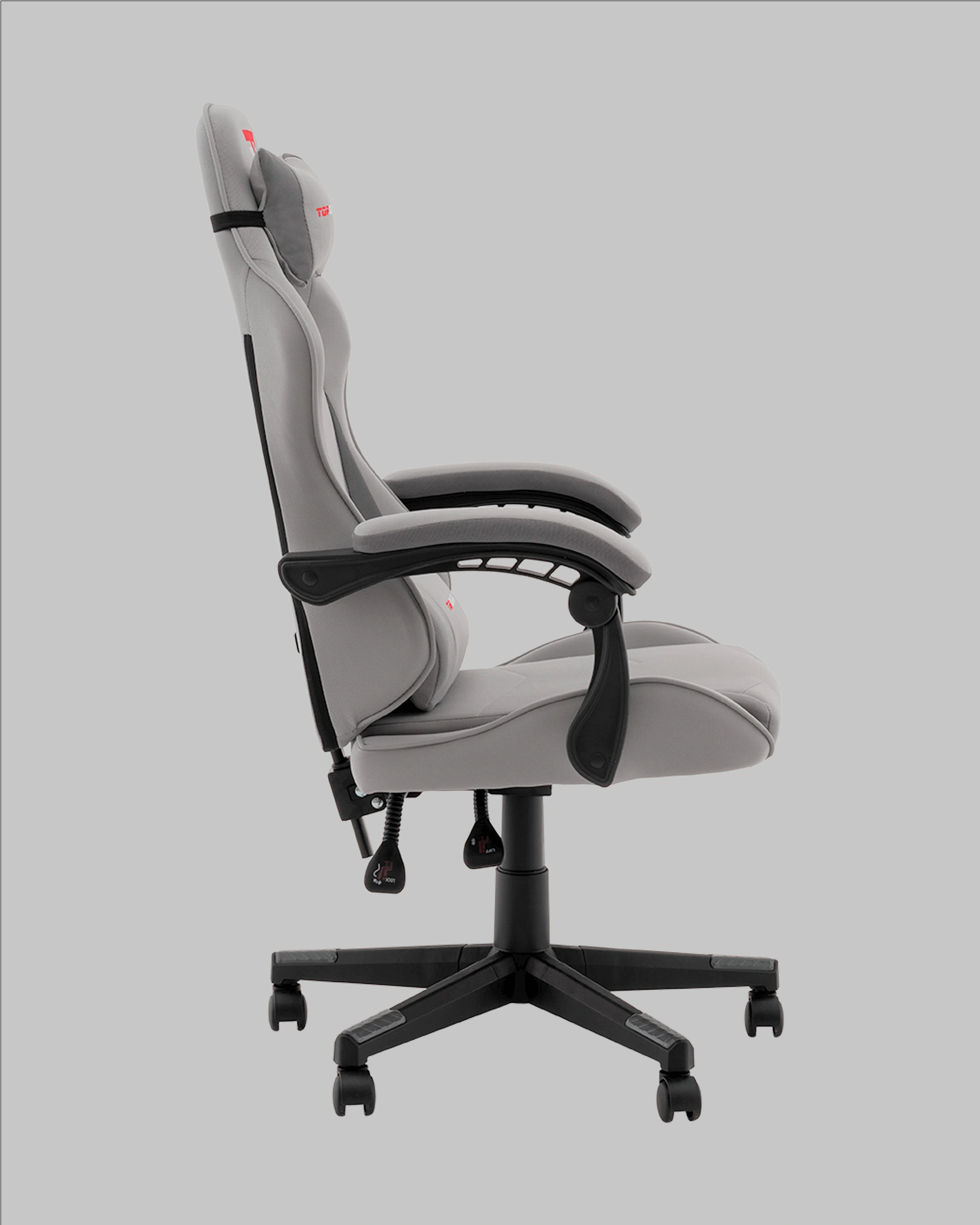 Кресло спортивное TopChairs Phantom серый
