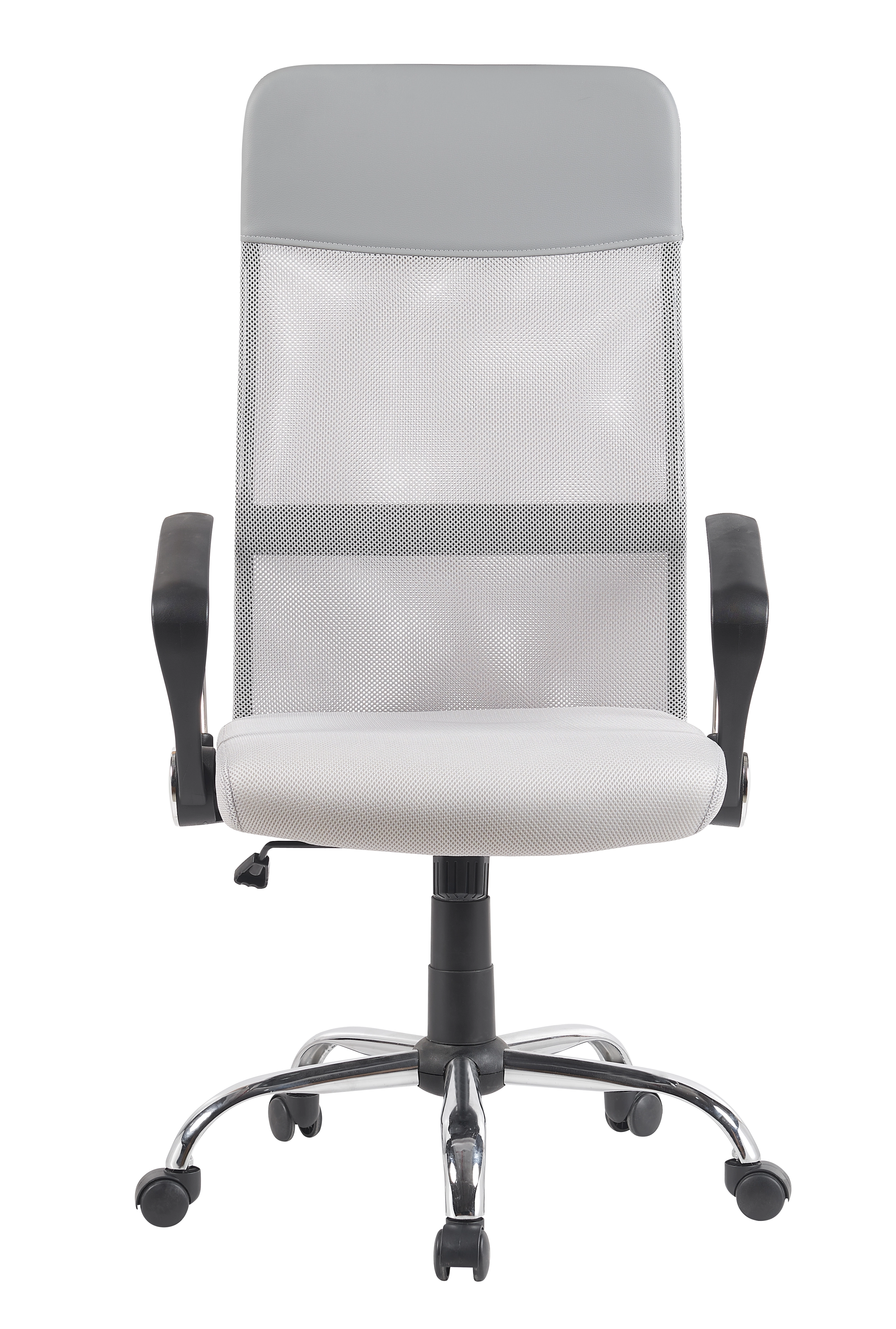 Кресло офисное TopChairs Benefit NEW серое NC
