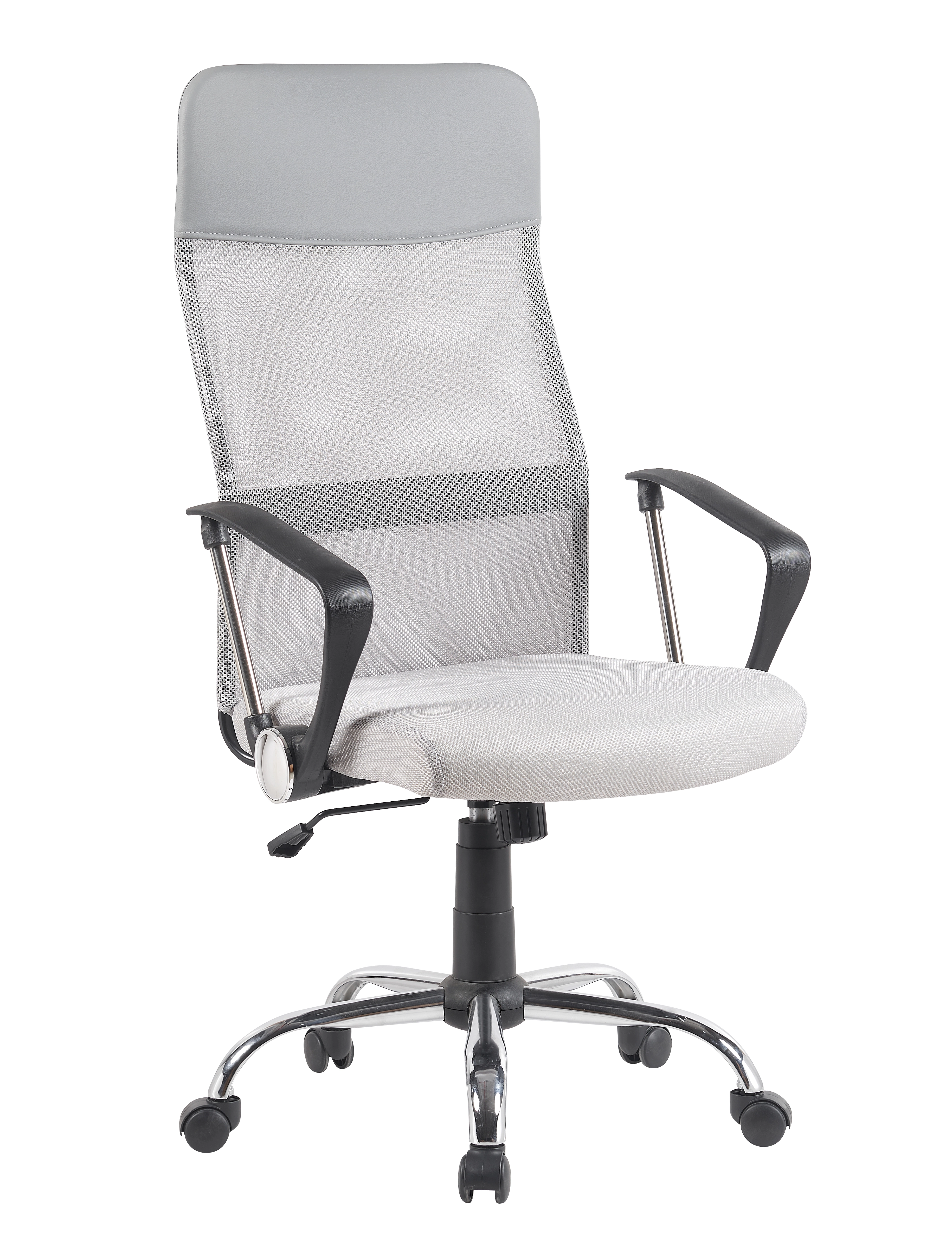 Кресло офисное TopChairs Benefit NEW серое NC