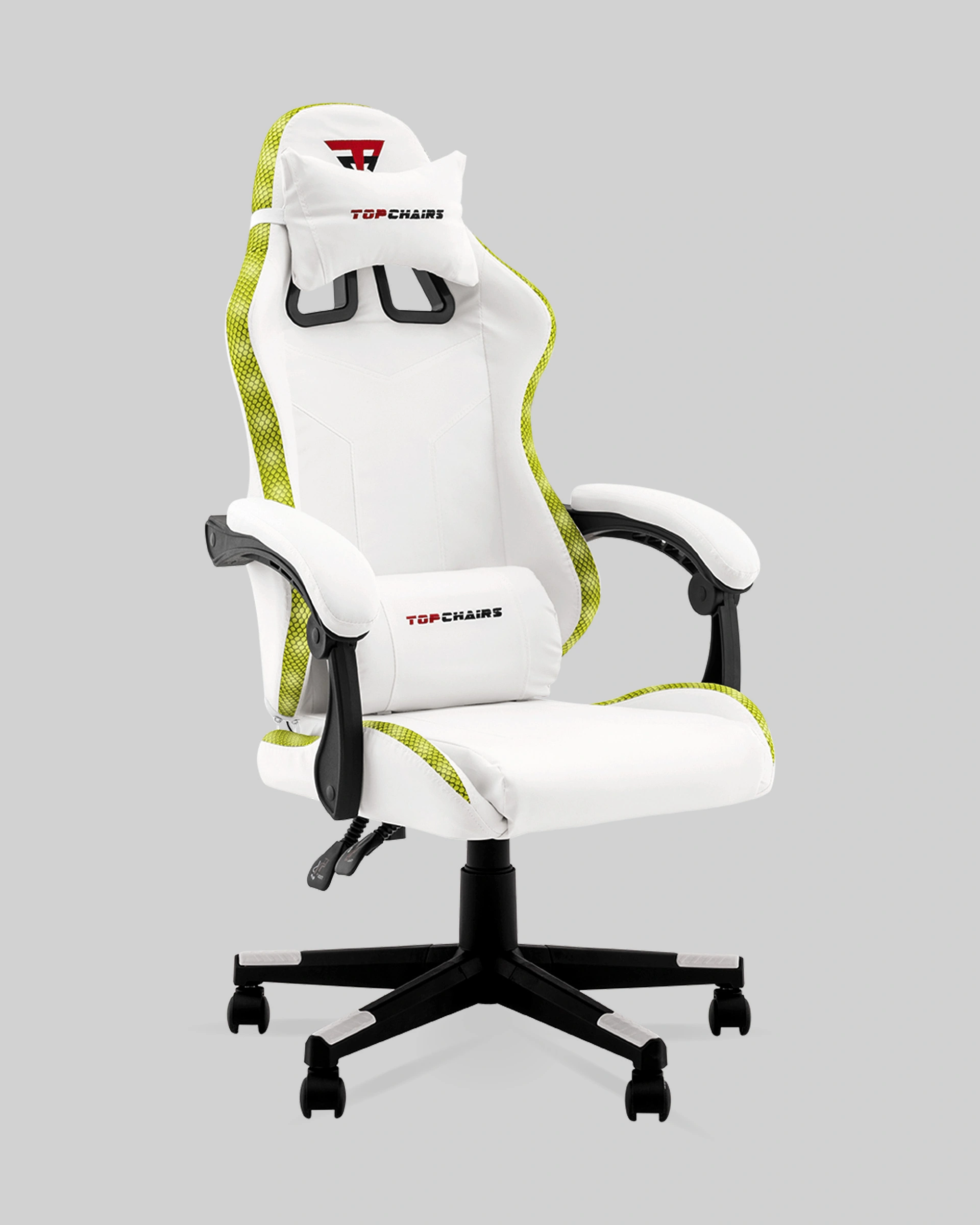 Кресло спортивное TopChairs Druid белый