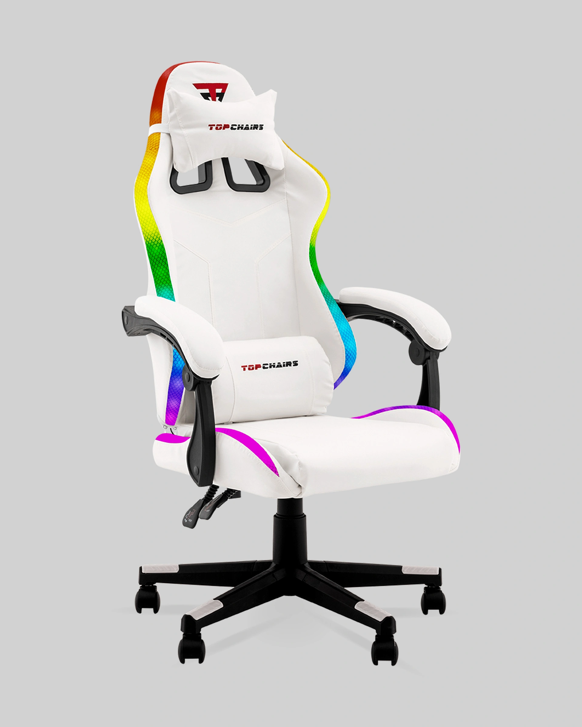 Кресло спортивное TopChairs Druid белый