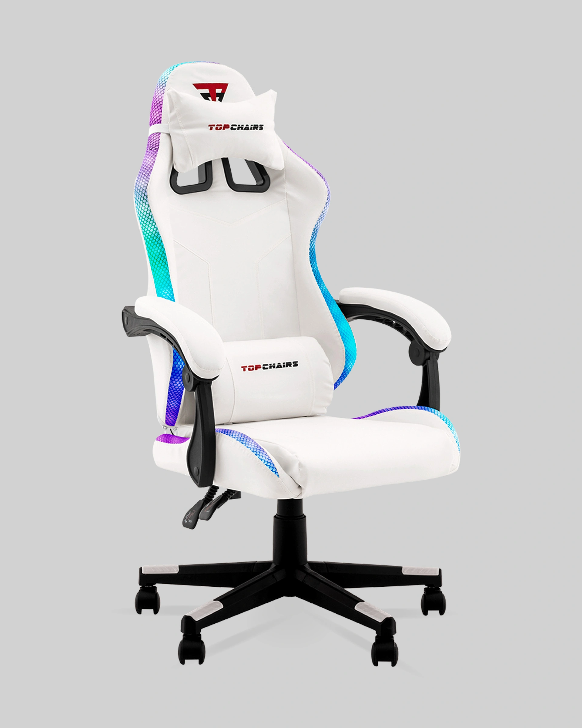 Кресло спортивное TopChairs Druid белый