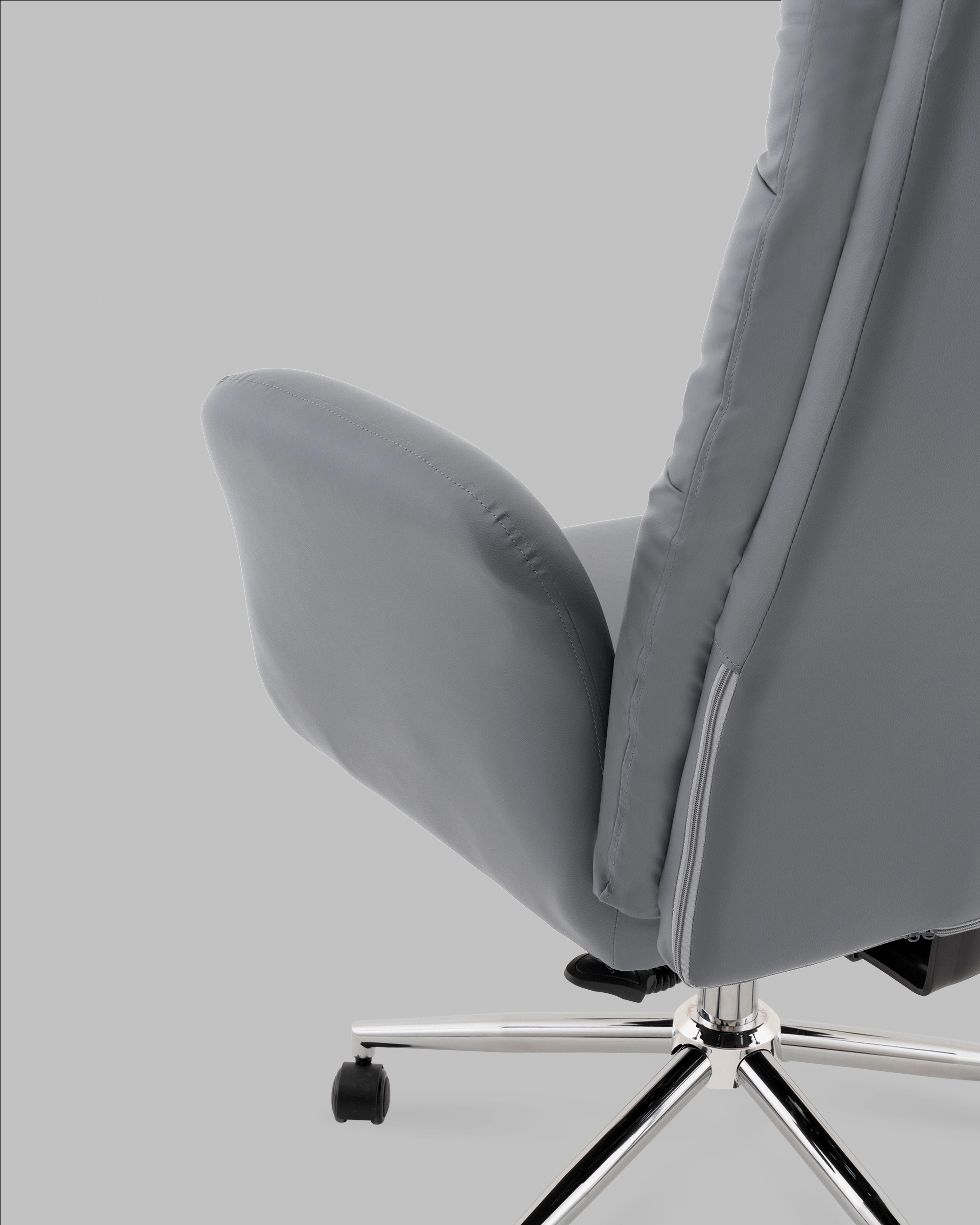 Кресло руководителя TopChairs Solid серый