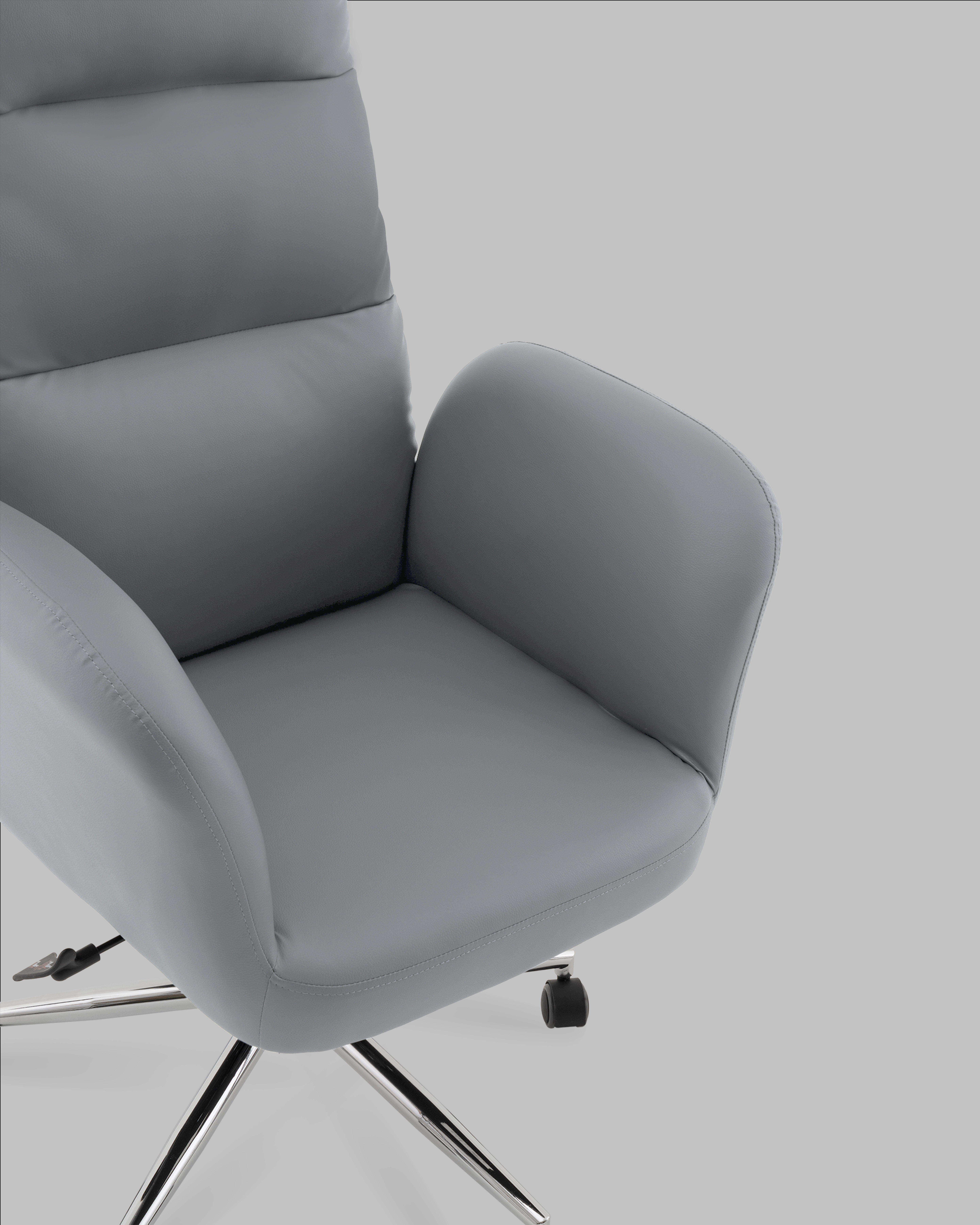 Кресло руководителя TopChairs Solid серый