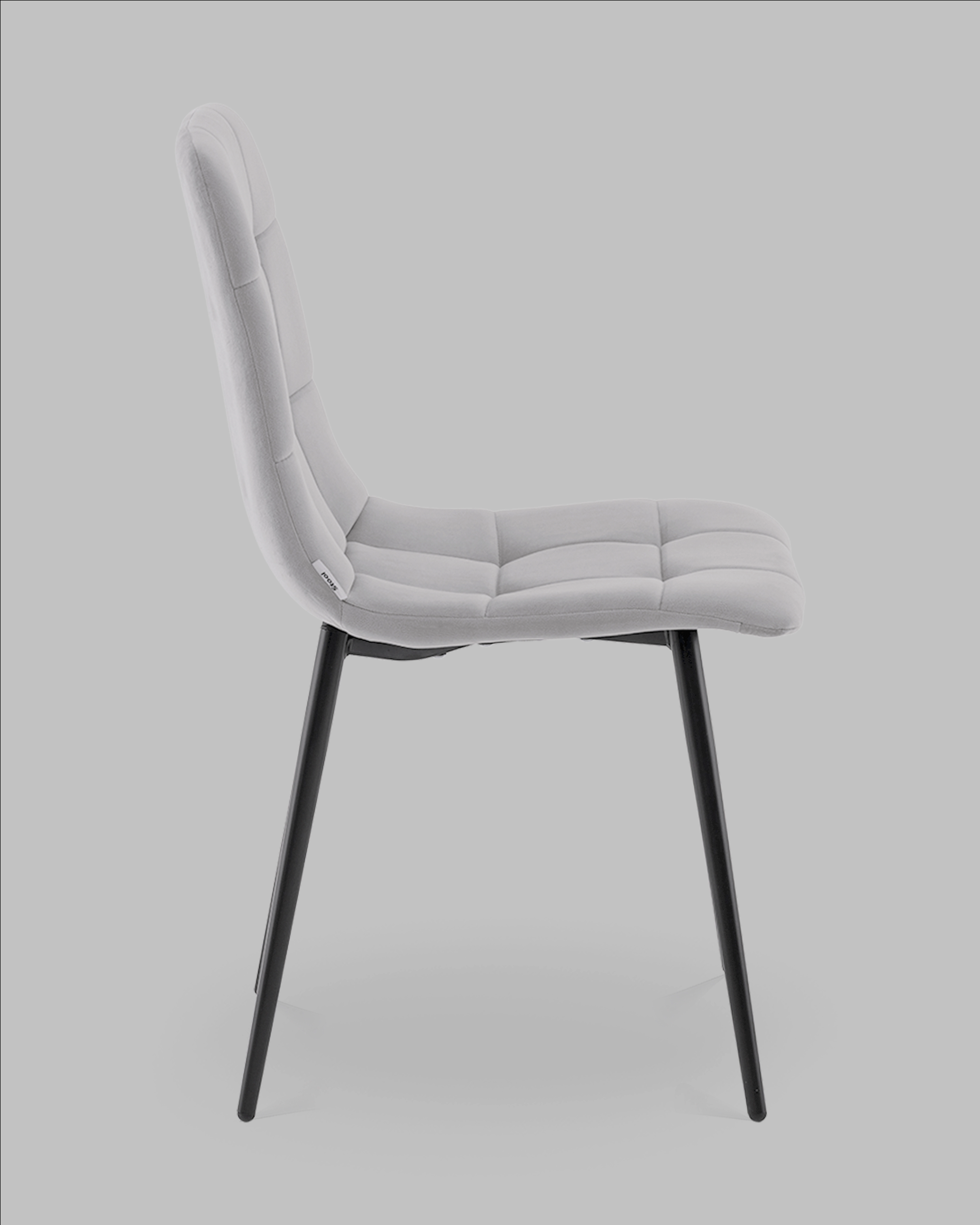 Стул Одди NEW велюр светло-серый