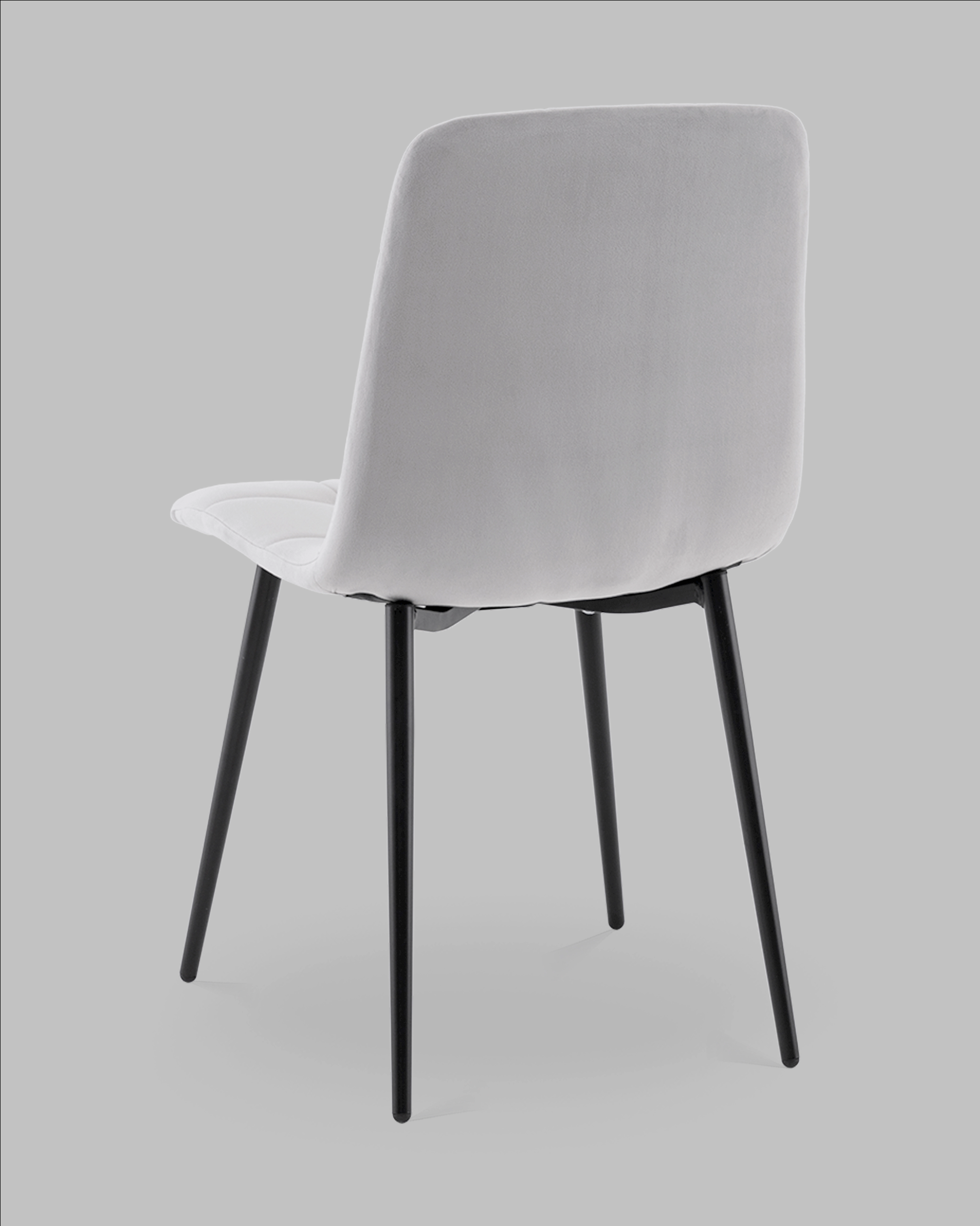 Стул Одди NEW велюр светло-серый