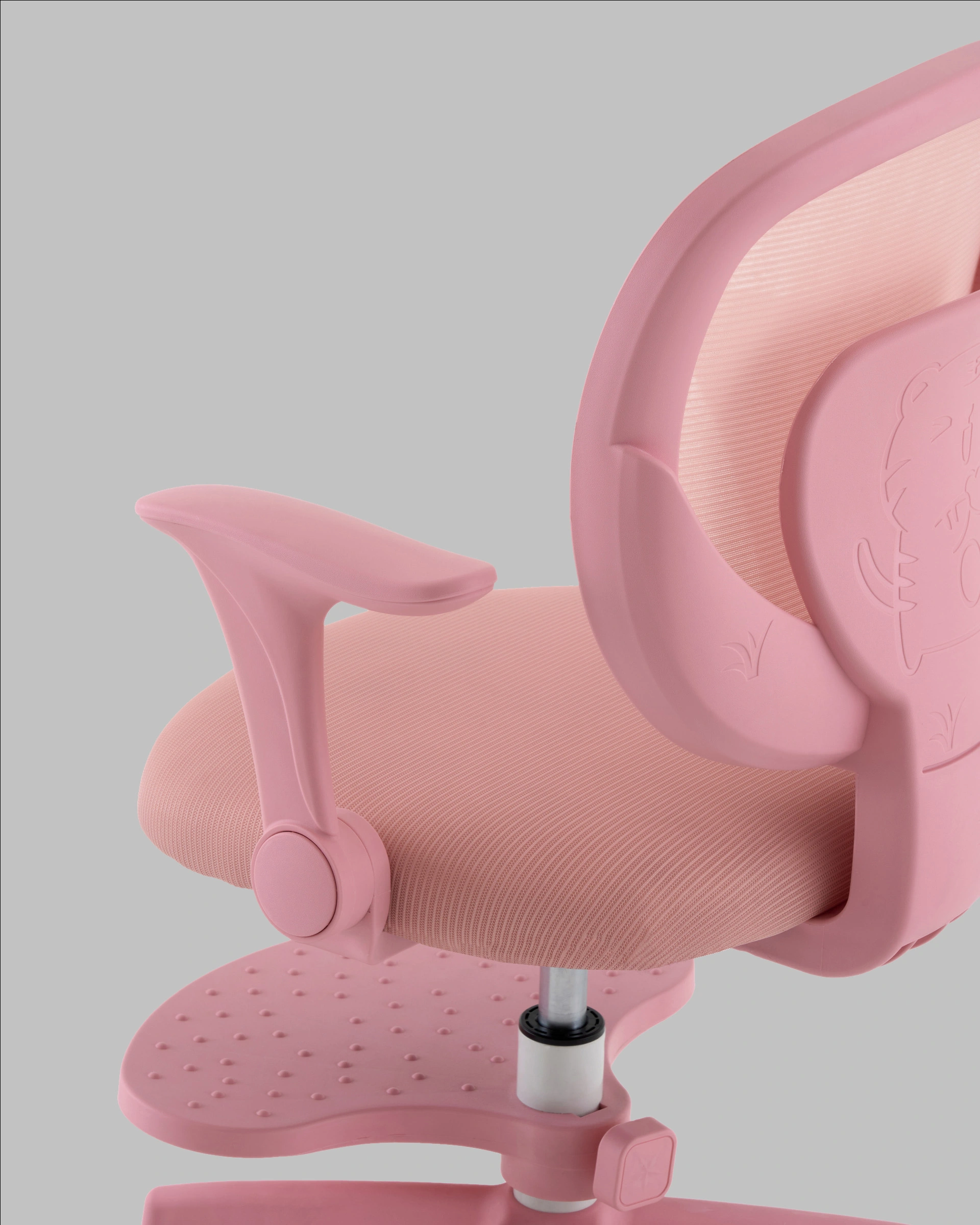 Кресло компьютерное детское TopChairs Mila розовый