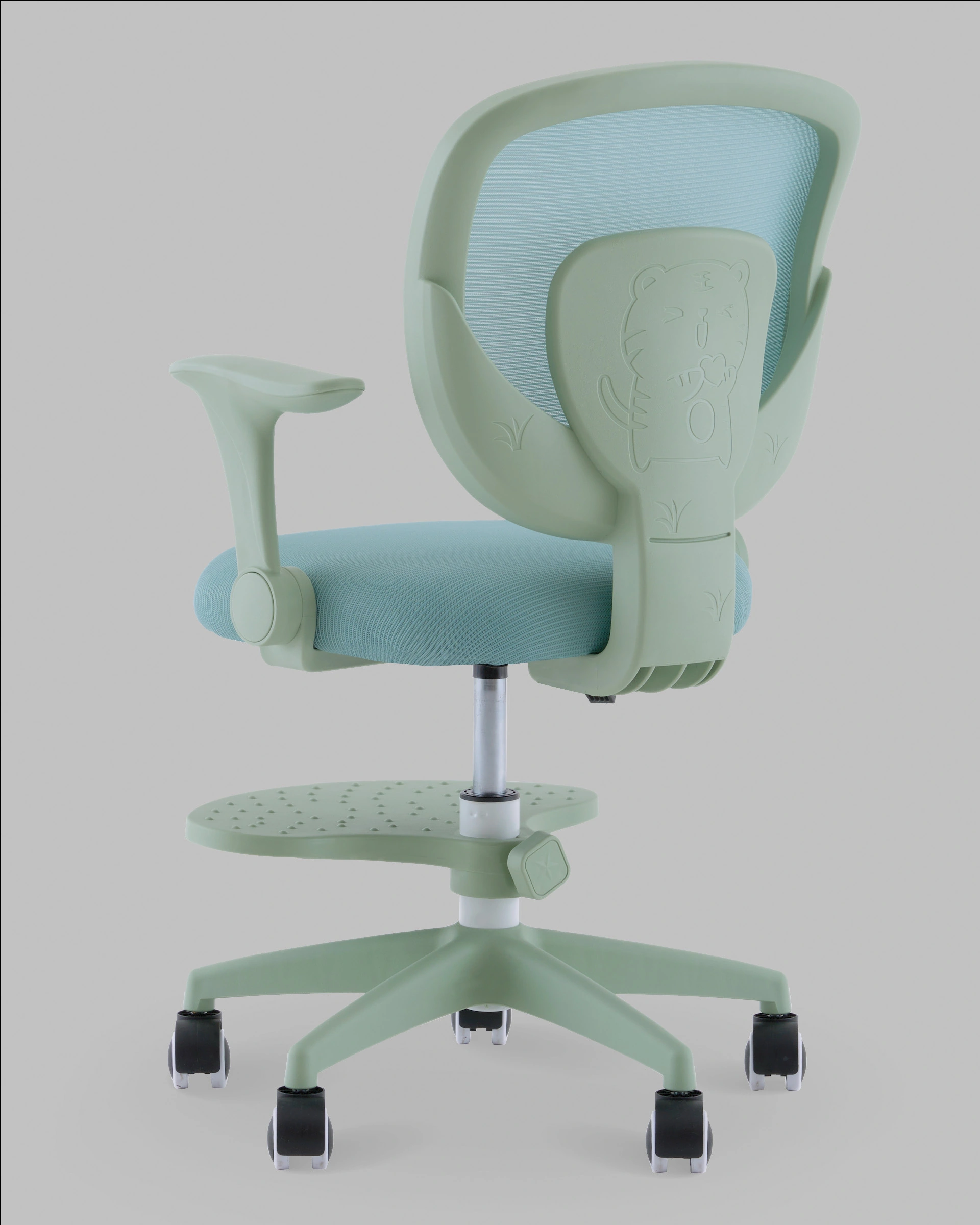 Кресло компьютерное детское TopChairs Mila мятный