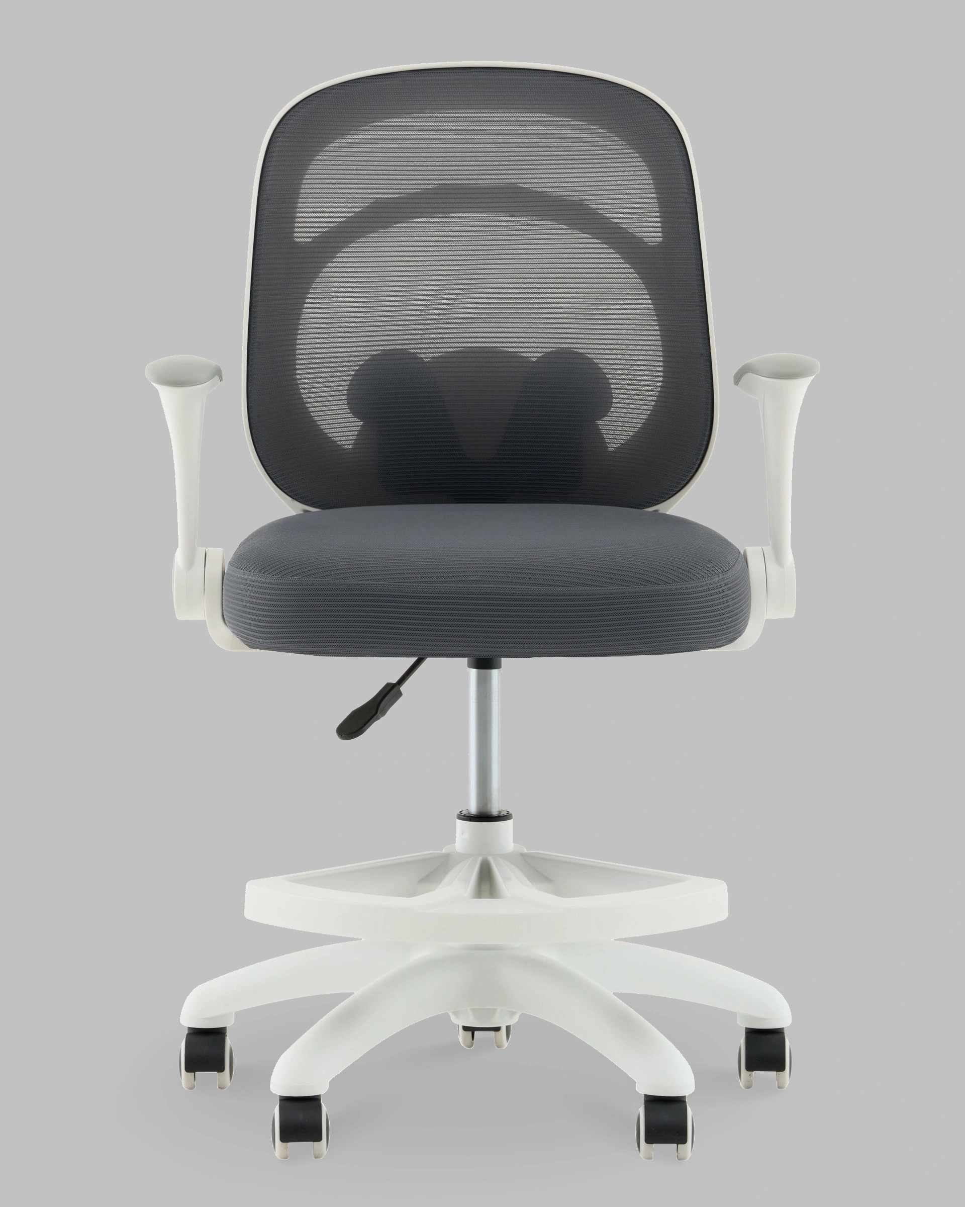 Кресло компьютерное детское TopChairs Panda серый