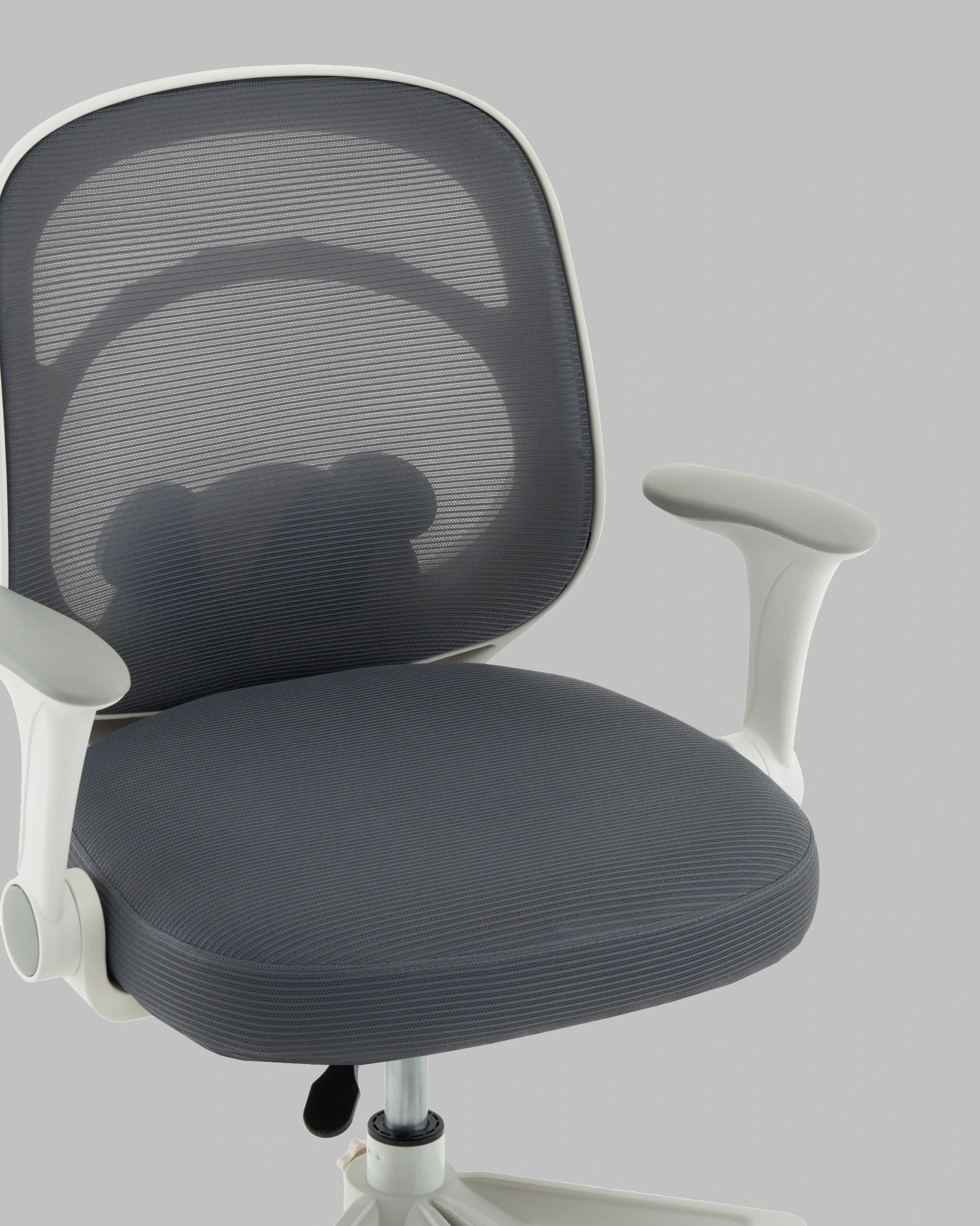 Кресло компьютерное детское TopChairs Panda серый