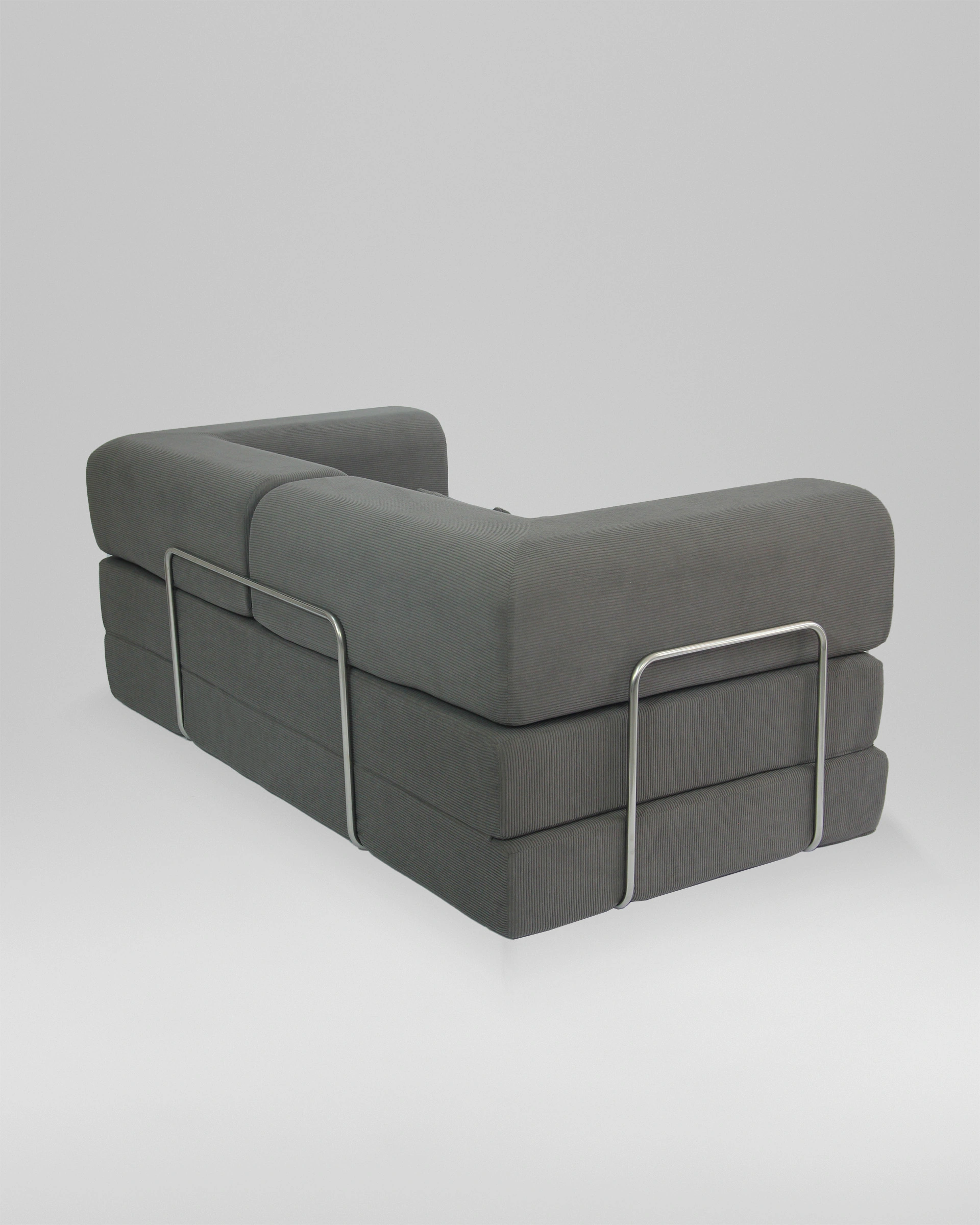 Диван SnapSofa вельвет серый