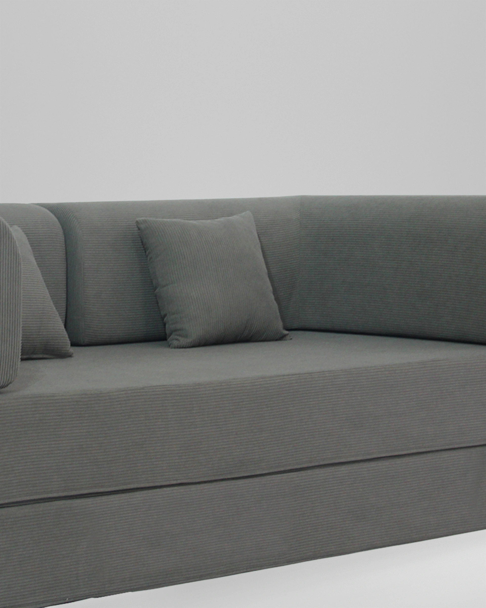 Диван SnapSofa вельвет серый