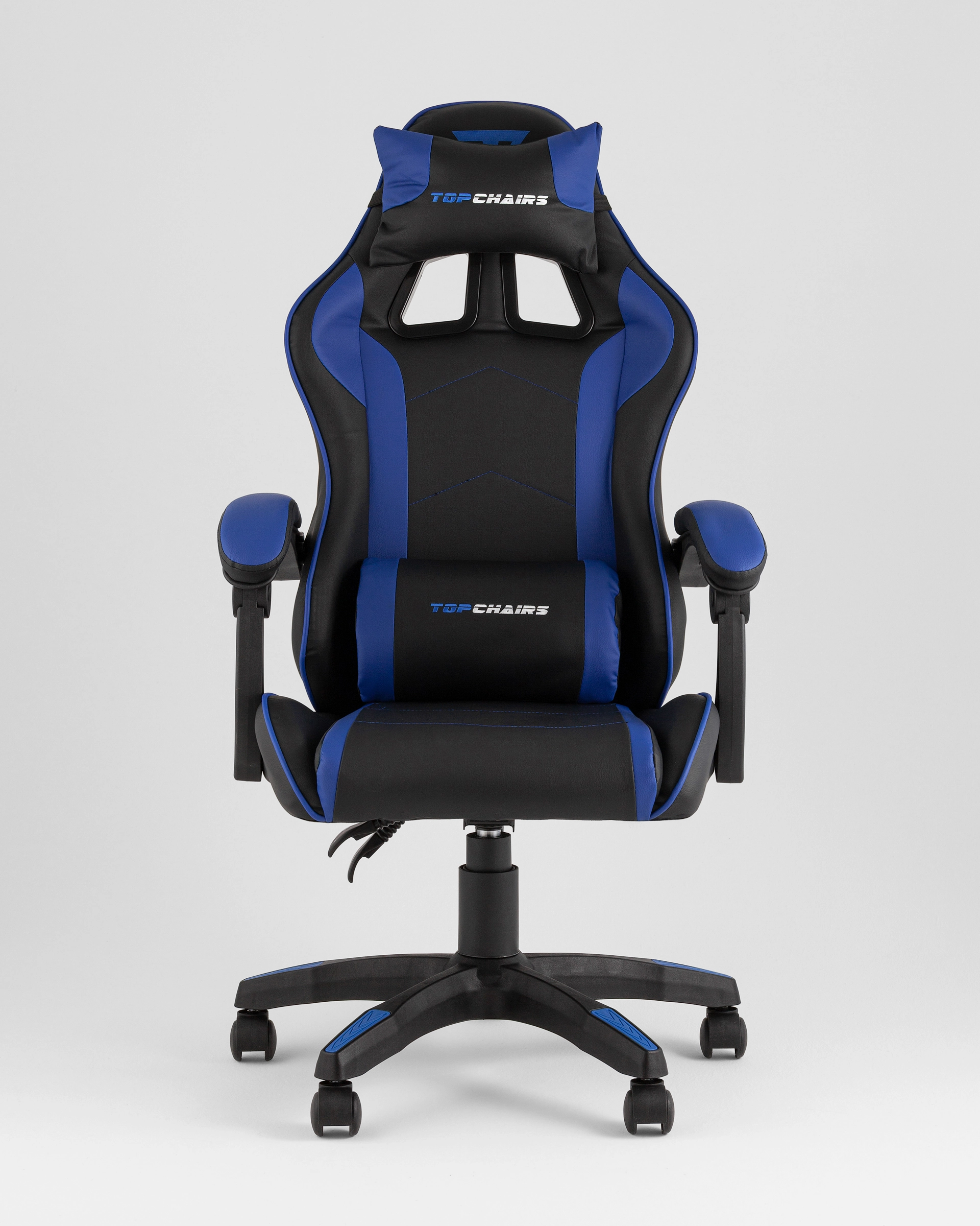 Кресло спортивное TopChairs Shadow черно-синий
