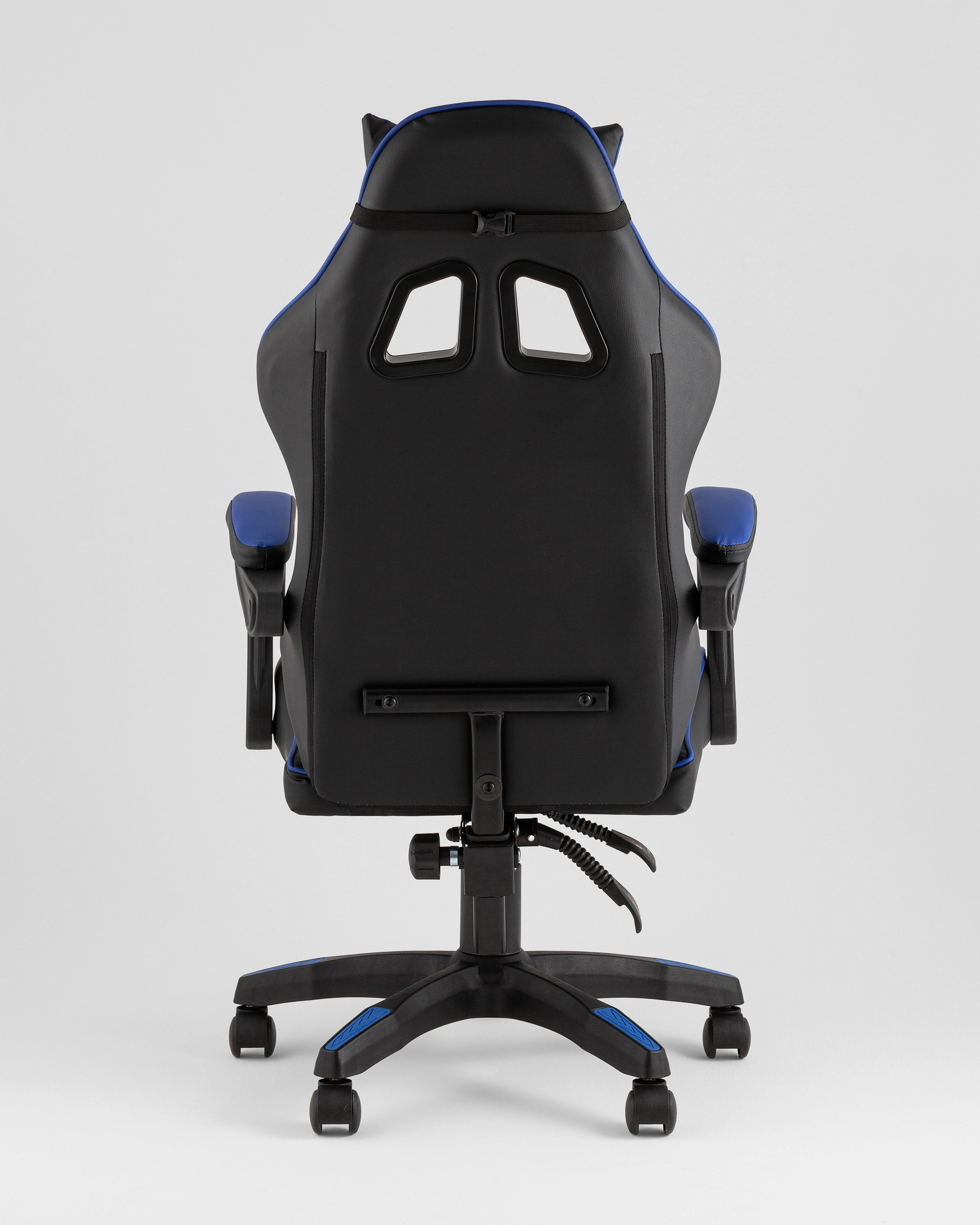Кресло спортивное TopChairs Shadow черно-синий