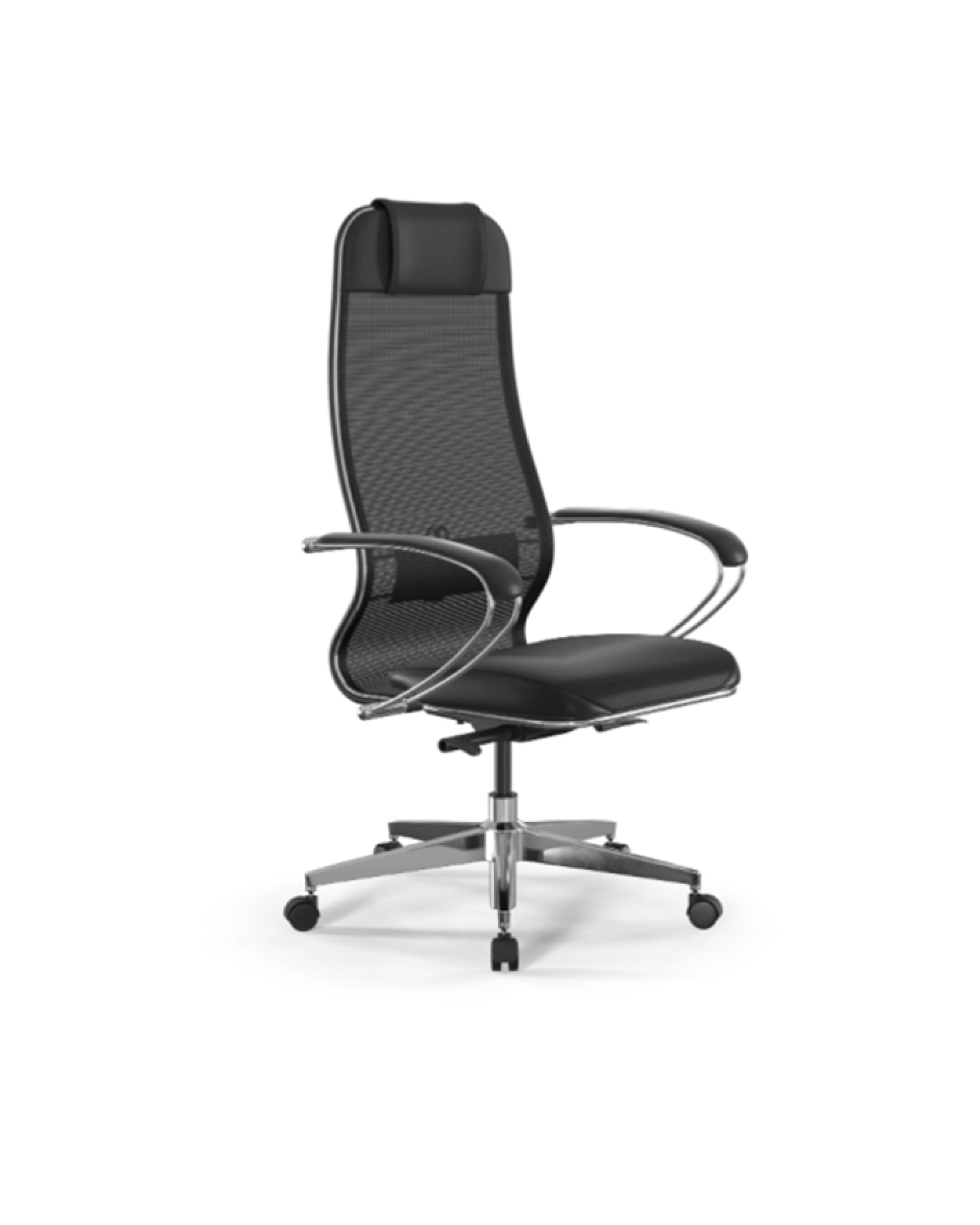 Кресло офисное METTA ErgoLife Set 17/подл.131/осн.Sit 052, Черный 5AD.16.1.2A3