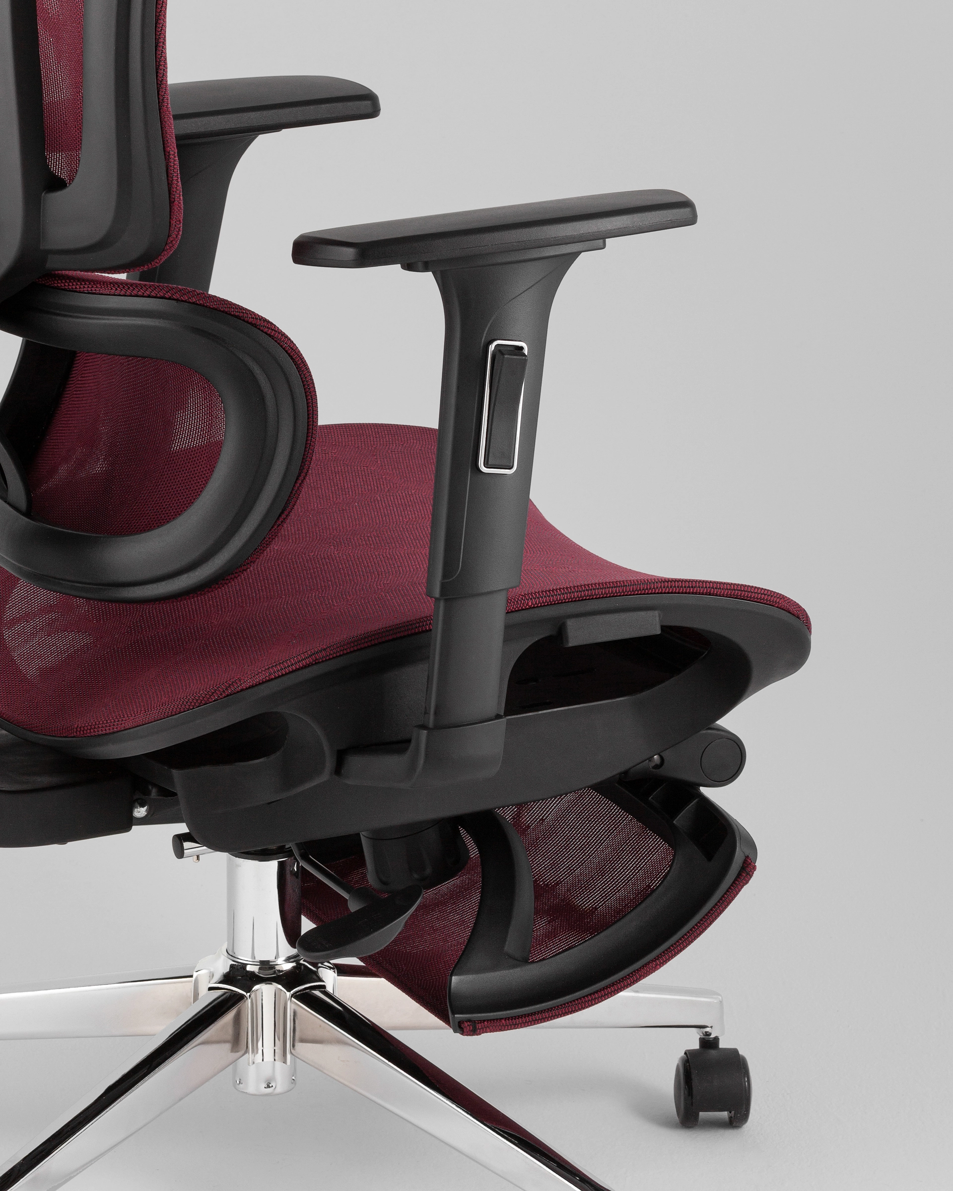 Кресло офисное TopChairs Nimbus бордовый