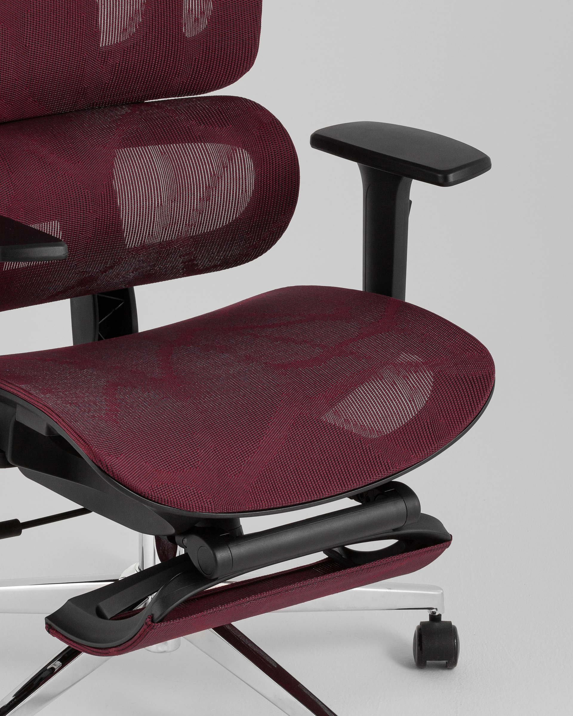 Кресло офисное TopChairs Nimbus бордовый