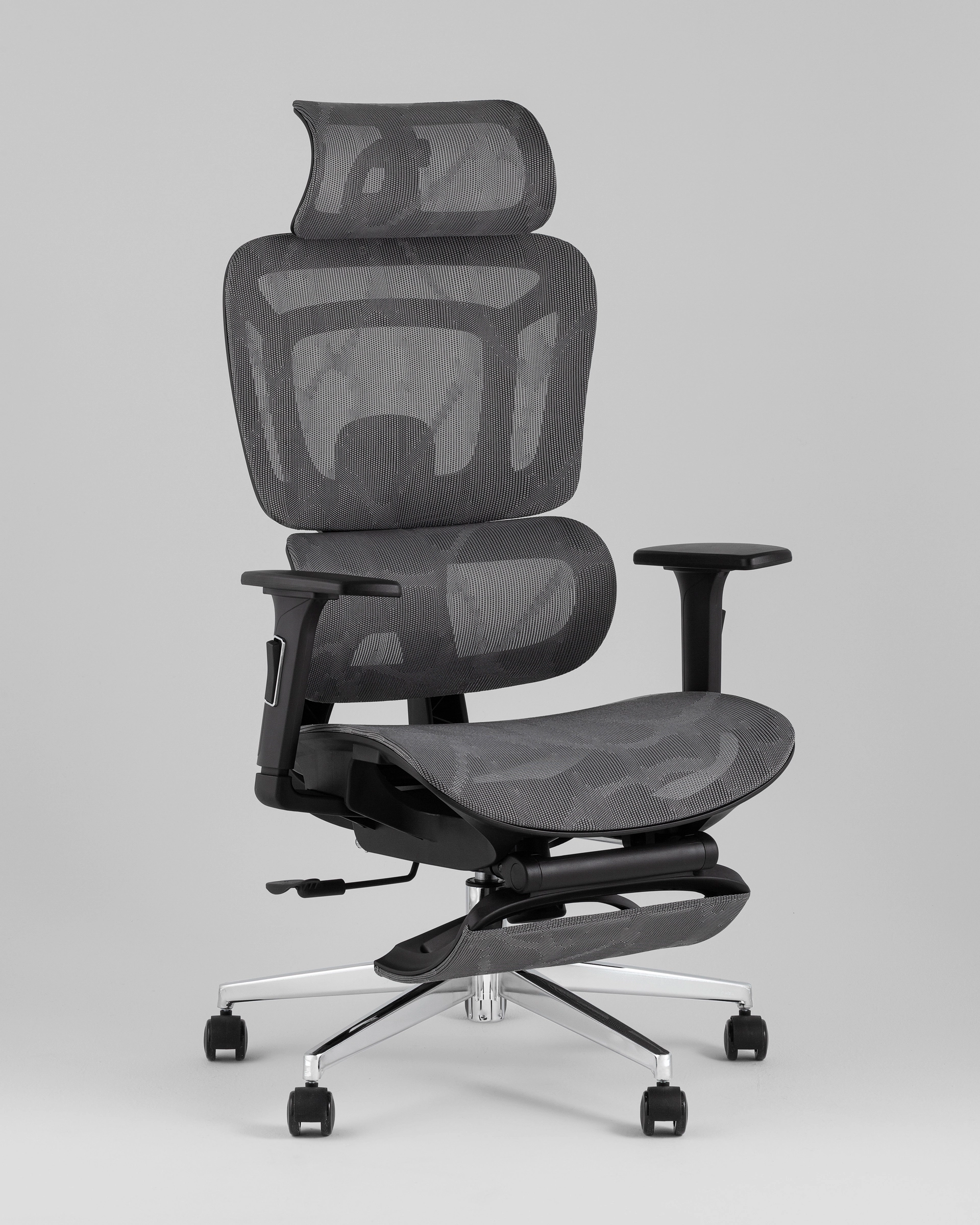 Кресло офисное TopChairs Nimbus серый
