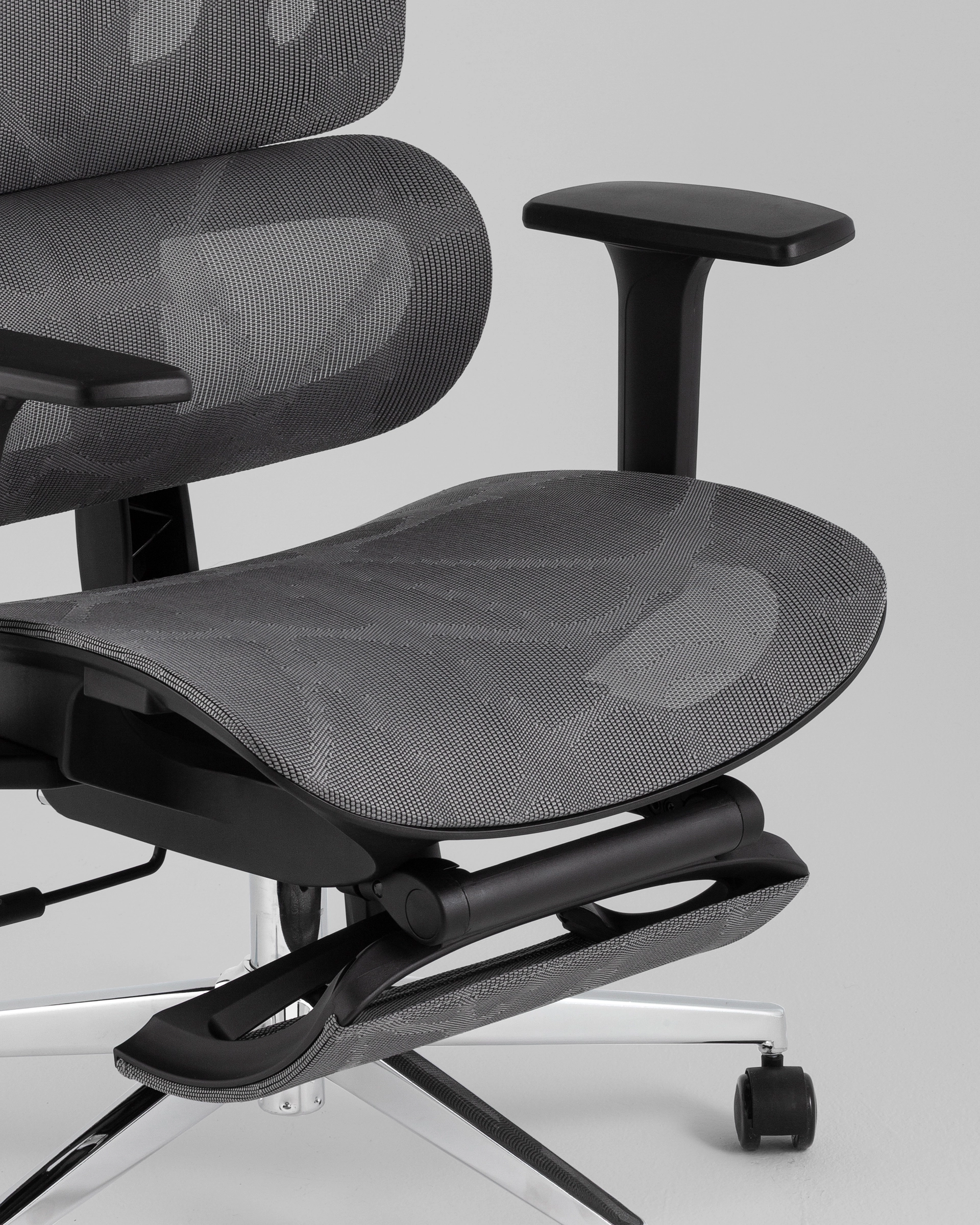 Кресло офисное TopChairs Nimbus серый