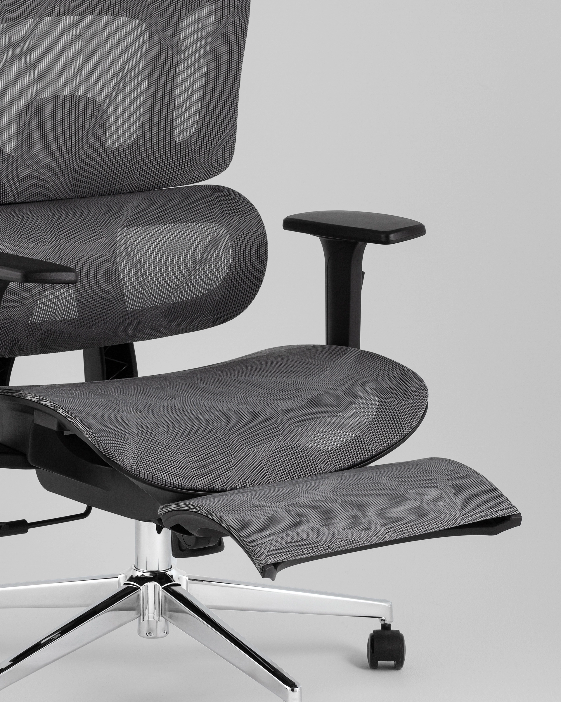 Кресло офисное TopChairs Nimbus серый