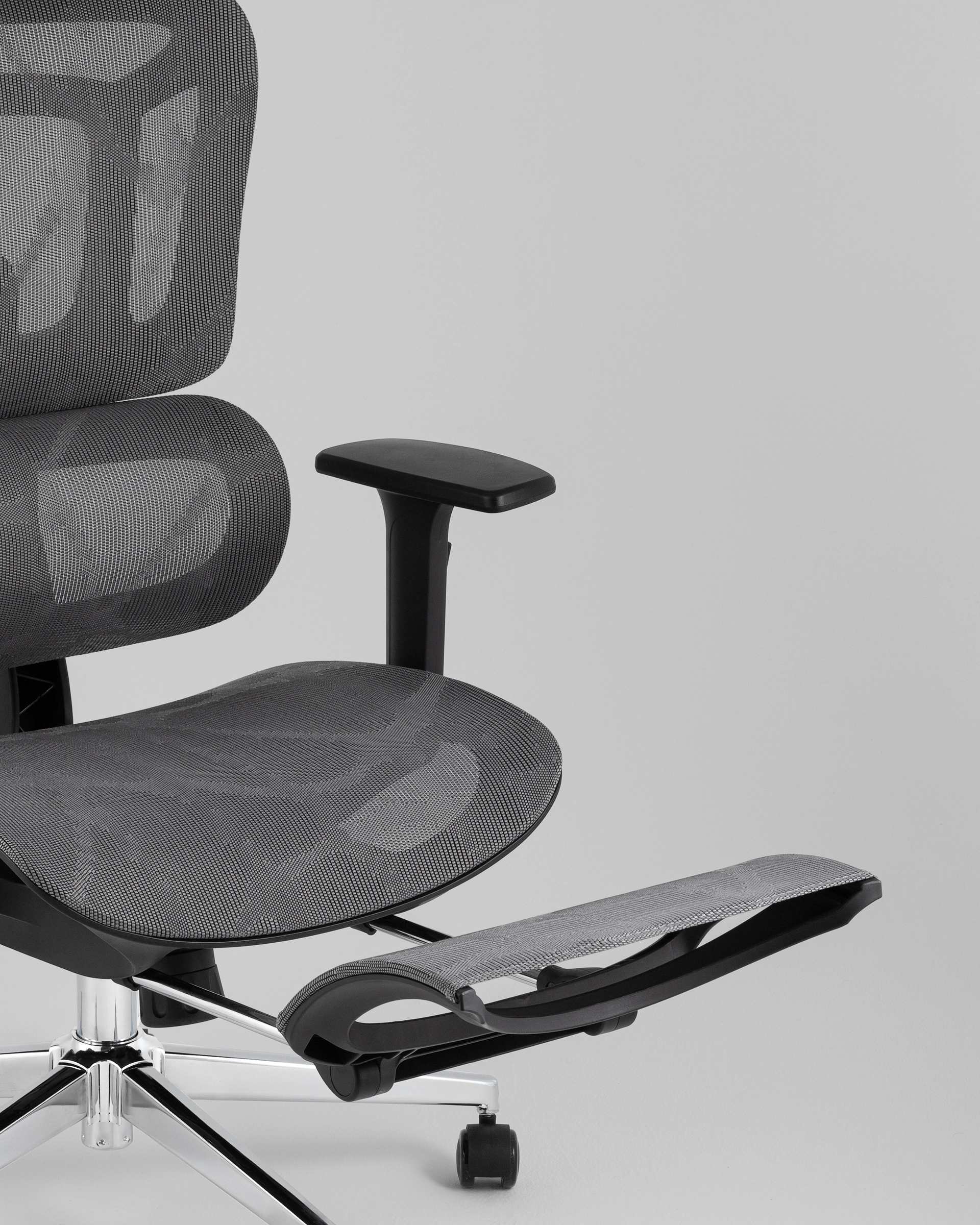 Кресло офисное TopChairs Nimbus серый