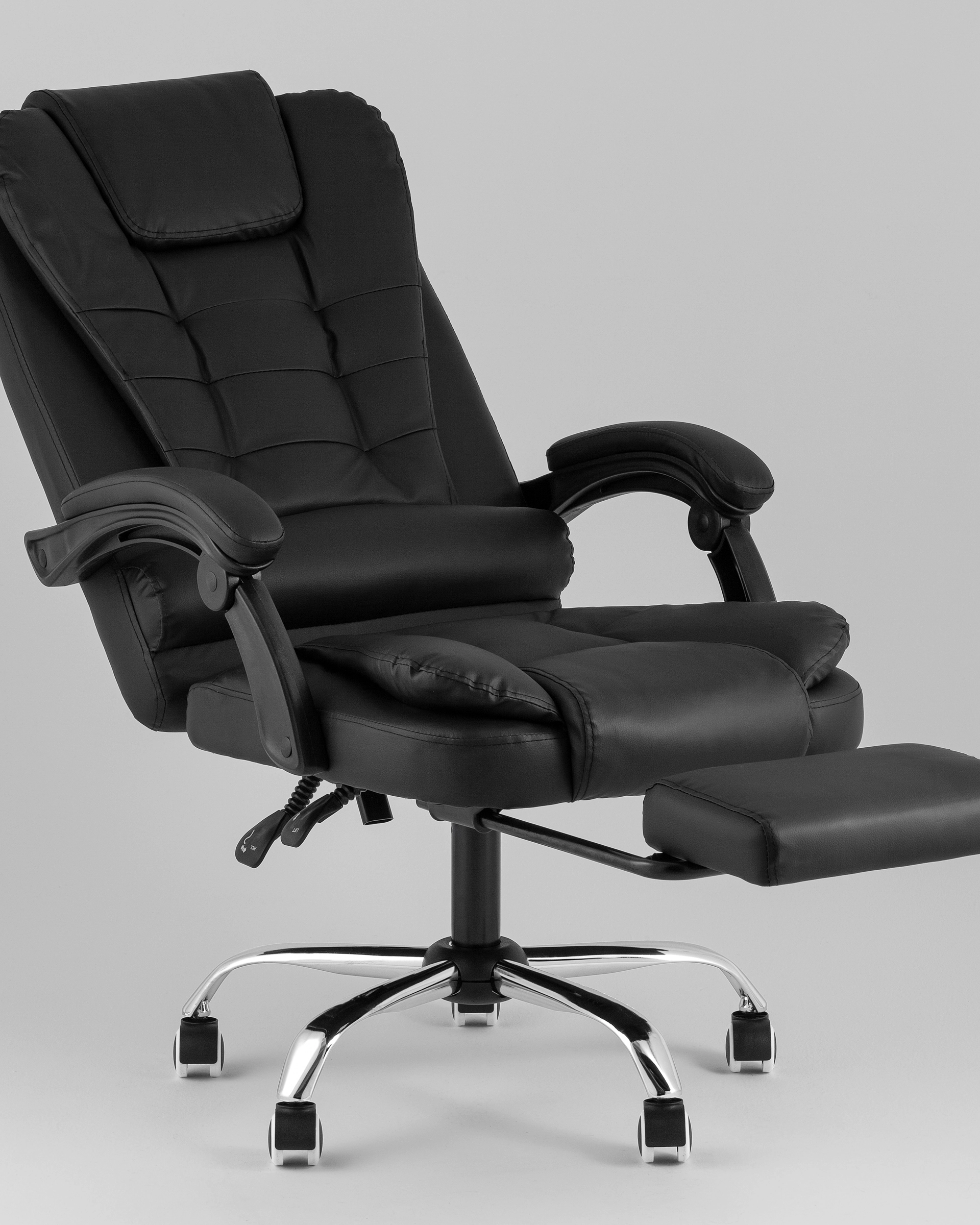 Кресло руководителя TopChairs President NEW черное