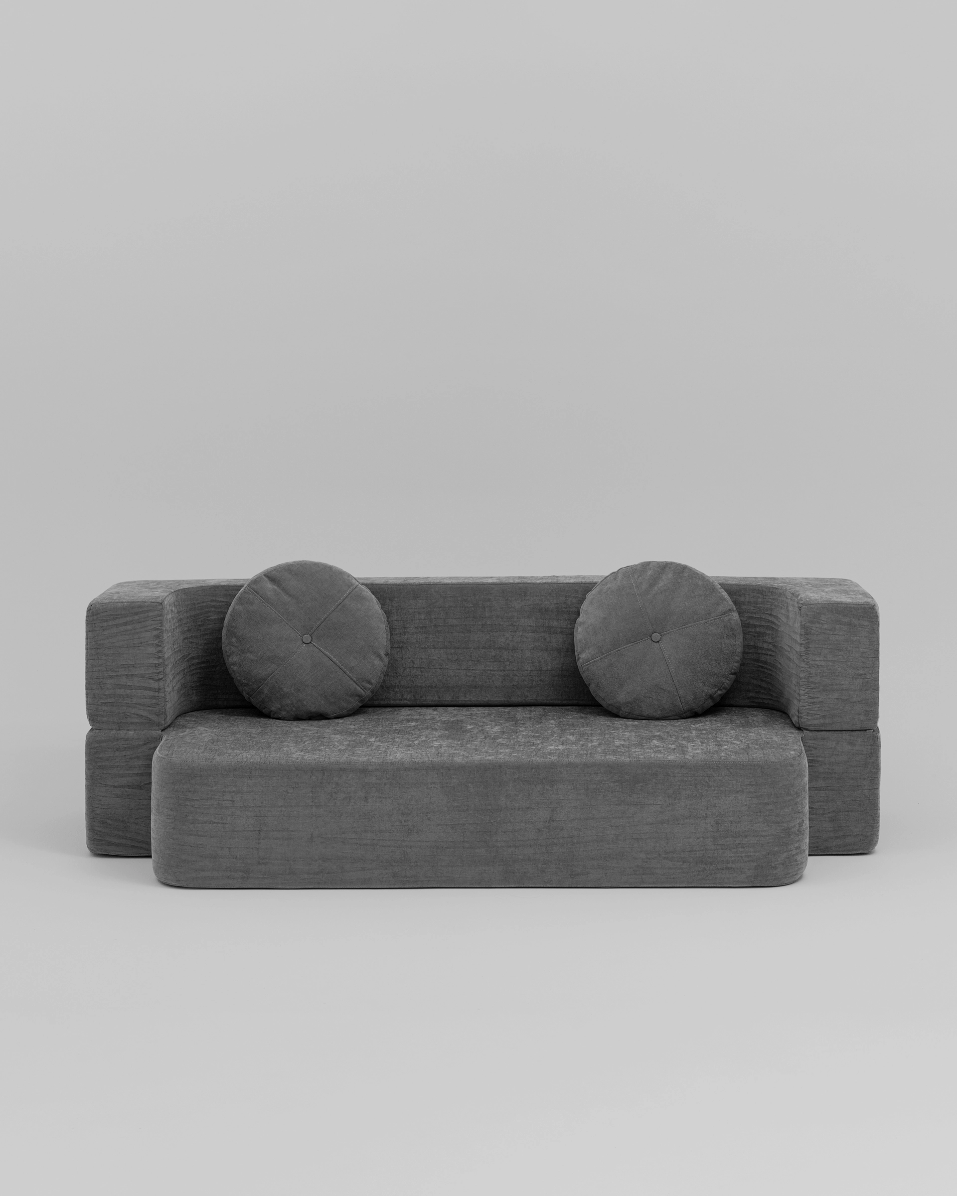 Диван ZipSofa пепельно-серый