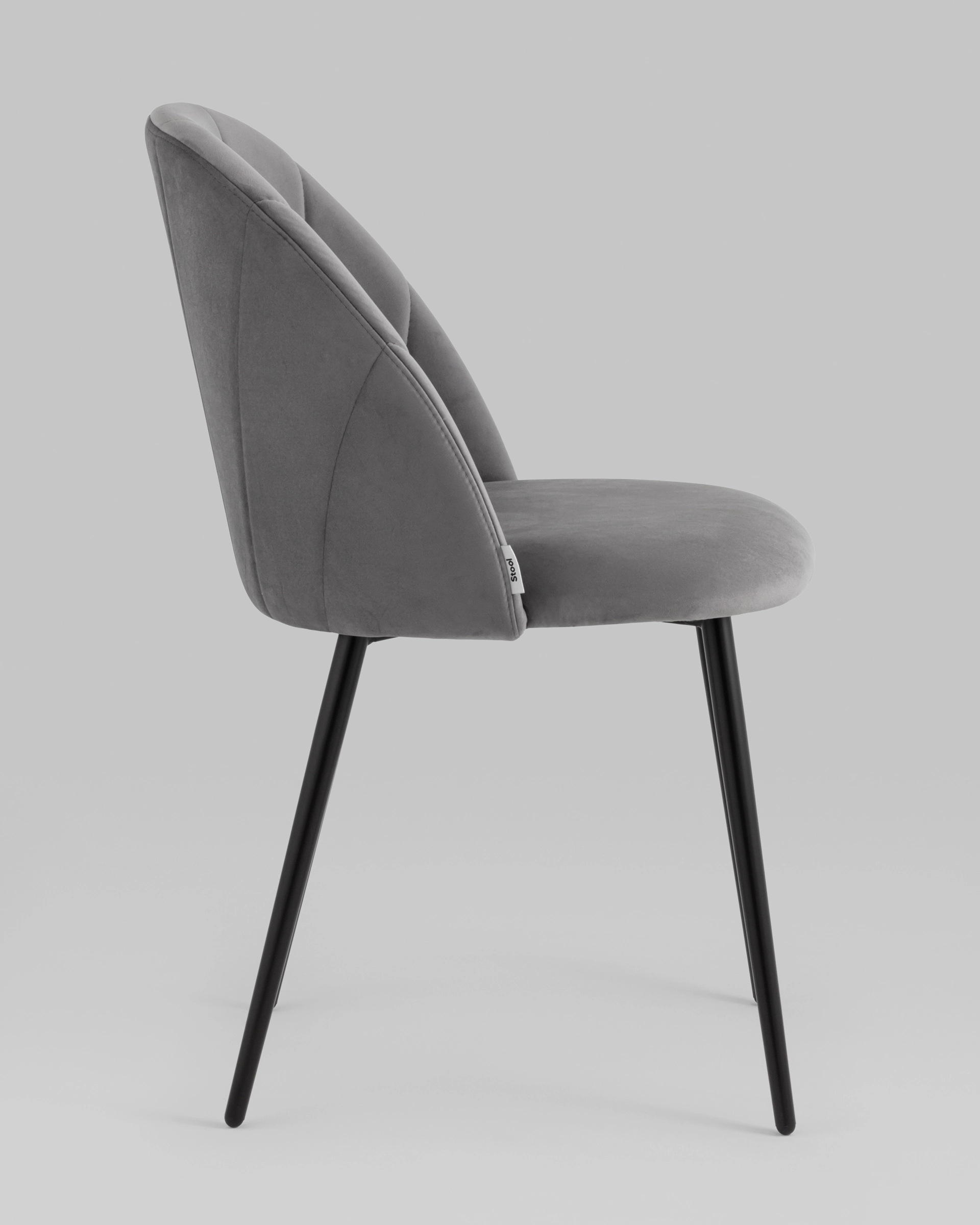 Стул Логан SN велюр серый