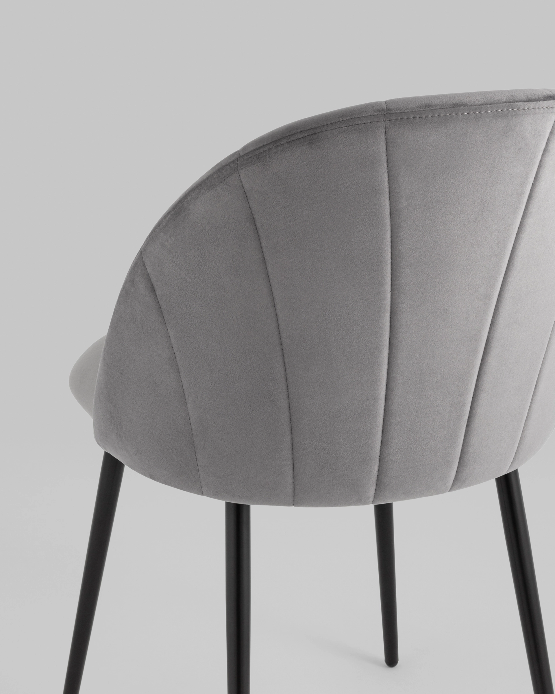 Стул Логан SN велюр серый