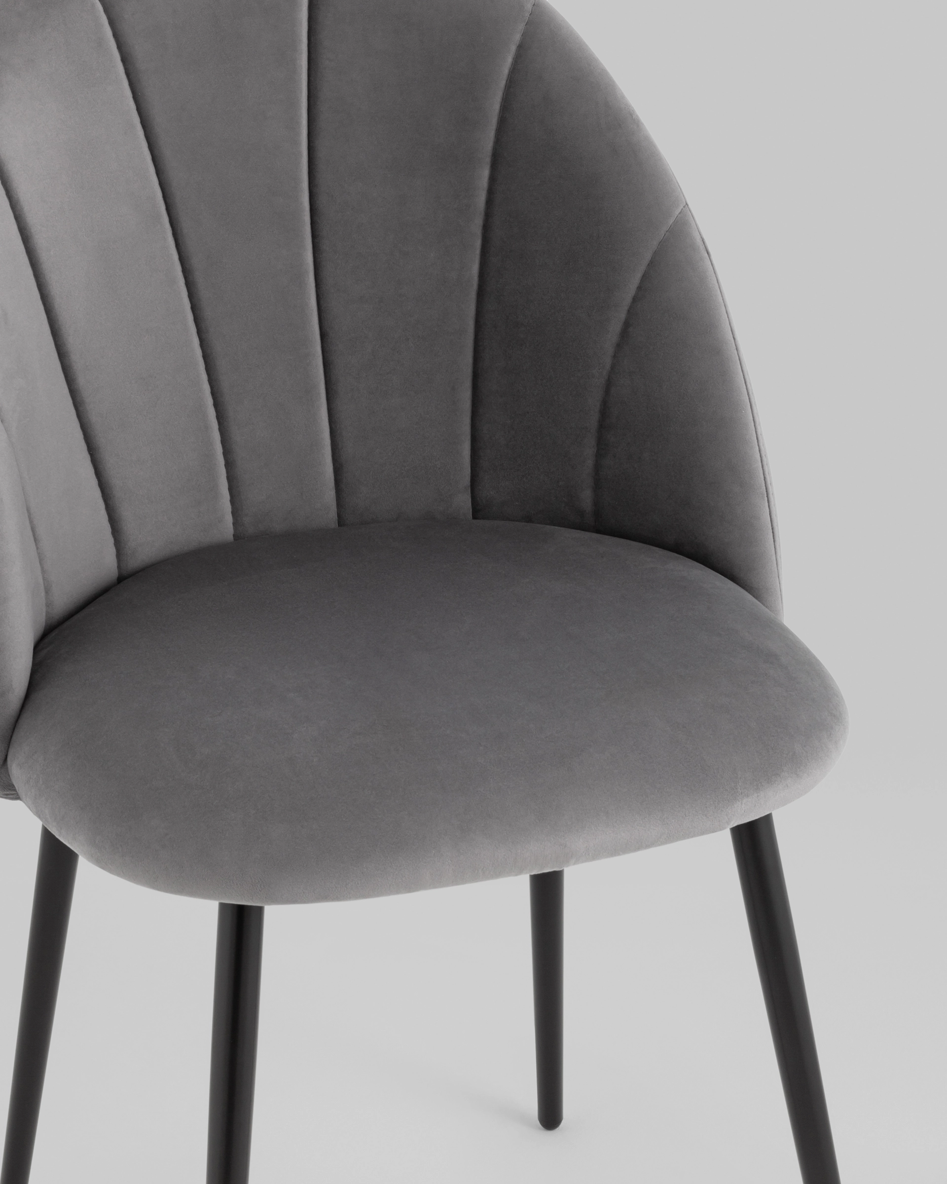 Стул Логан SN велюр серый