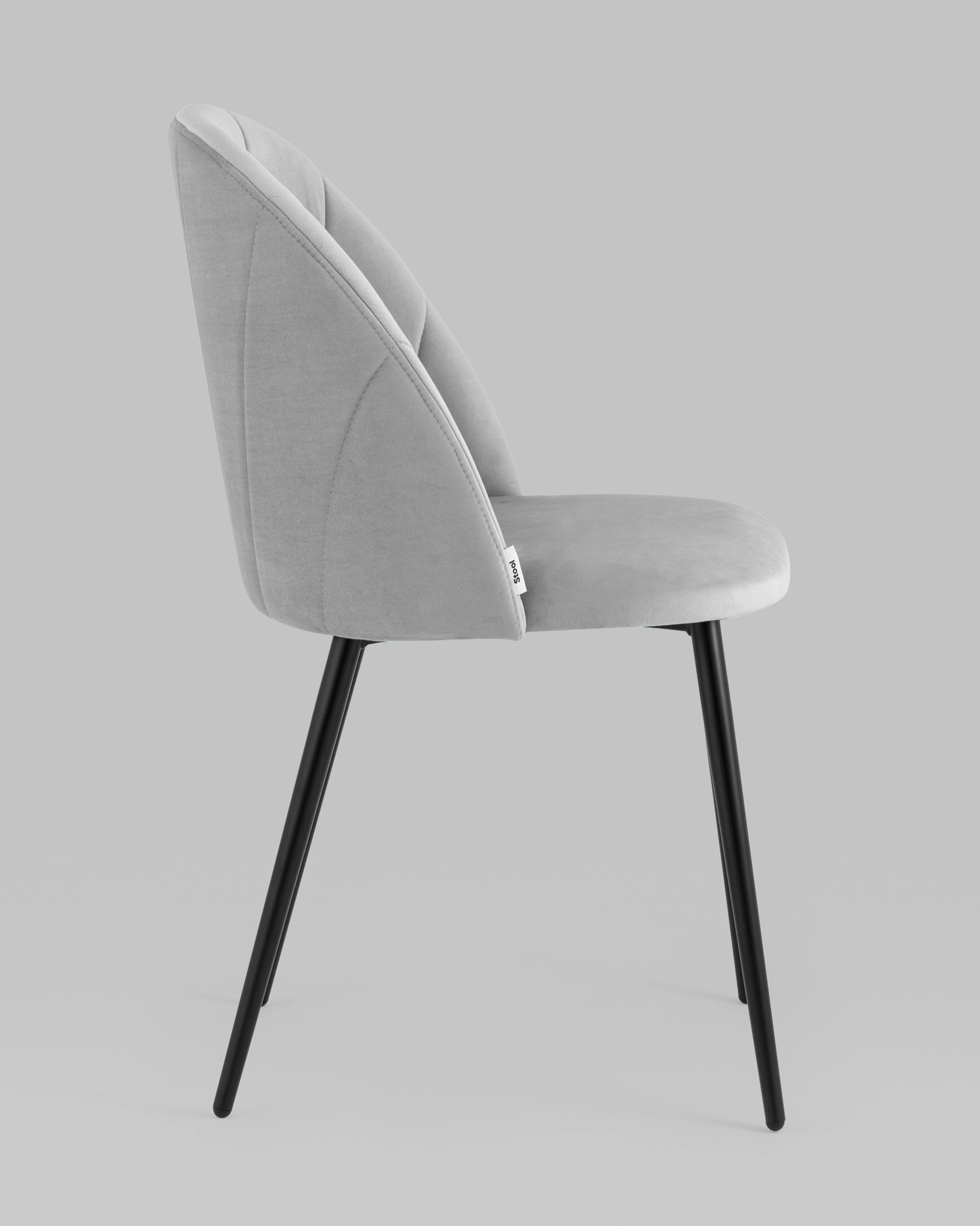 Стул Логан SN велюр светло-серый