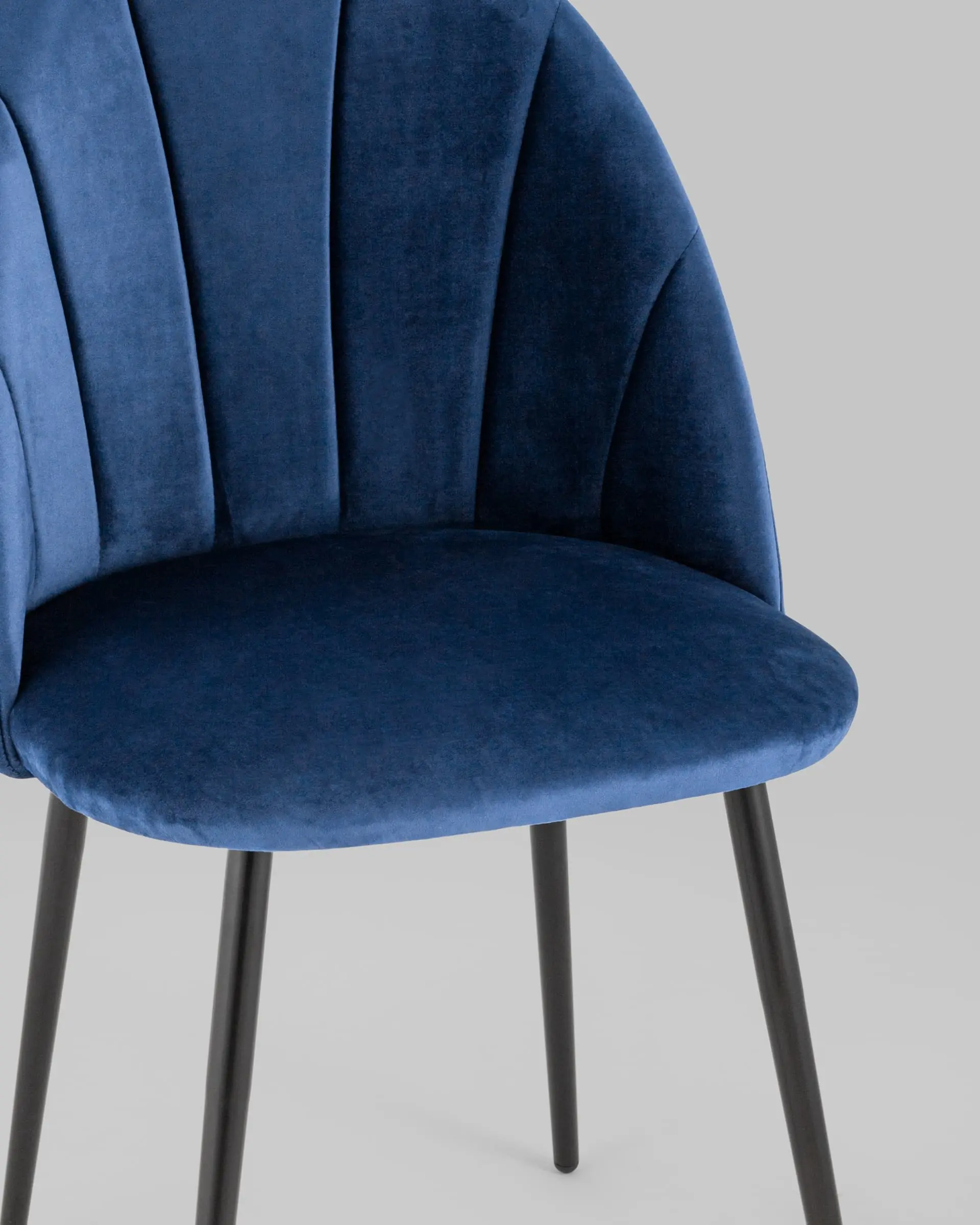 Стул Логан SN велюр синий